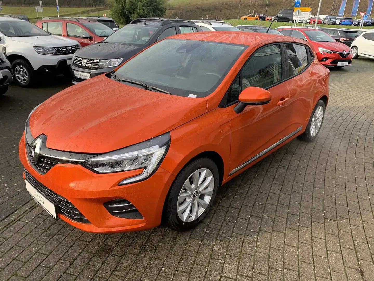 Renault Clio V Experience TCe100  Navi Voll-LED PDC SHZ Alu16 Orange - 1