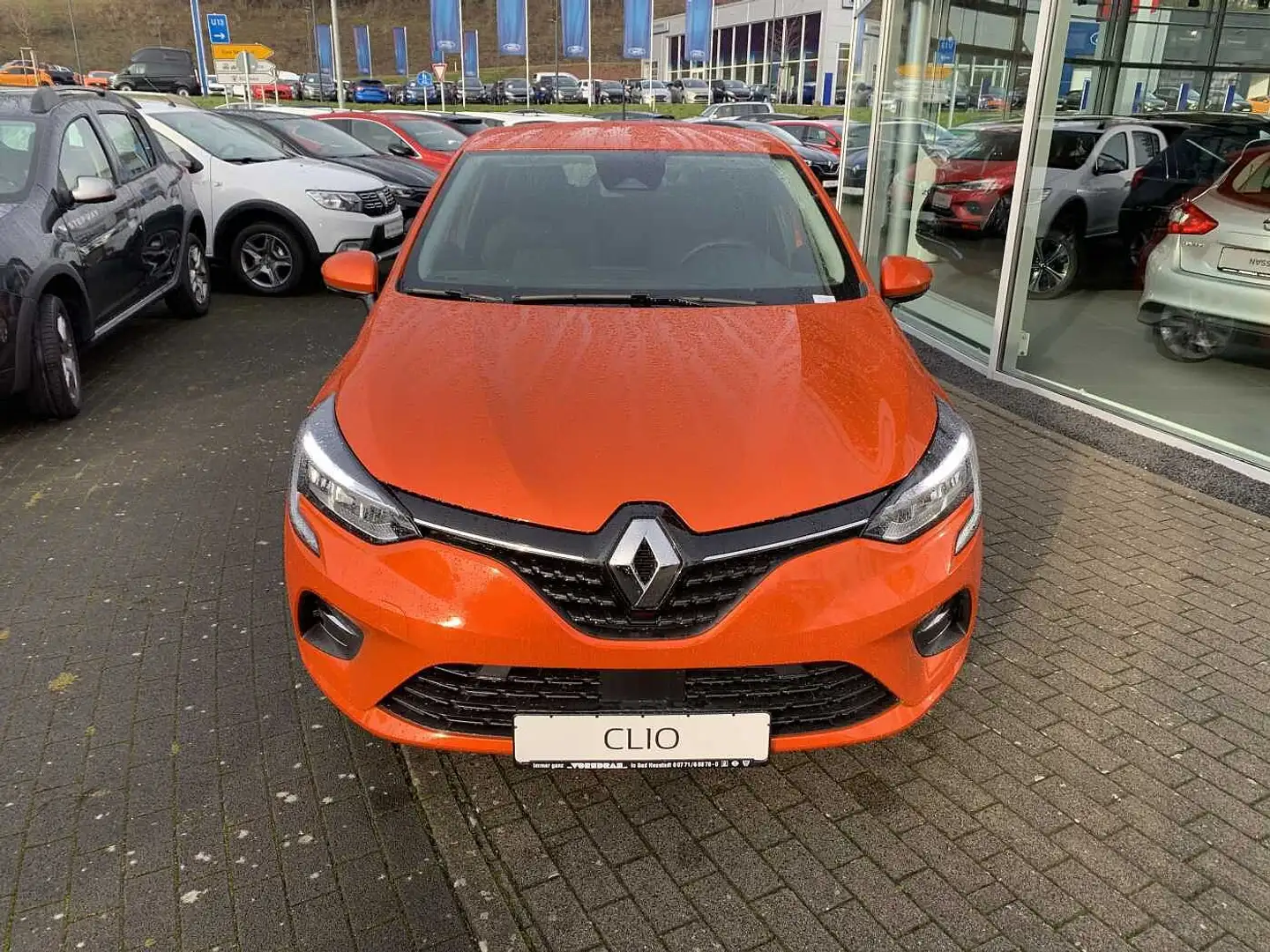 Renault Clio V Experience TCe100  Navi Voll-LED PDC SHZ Alu16 Orange - 2