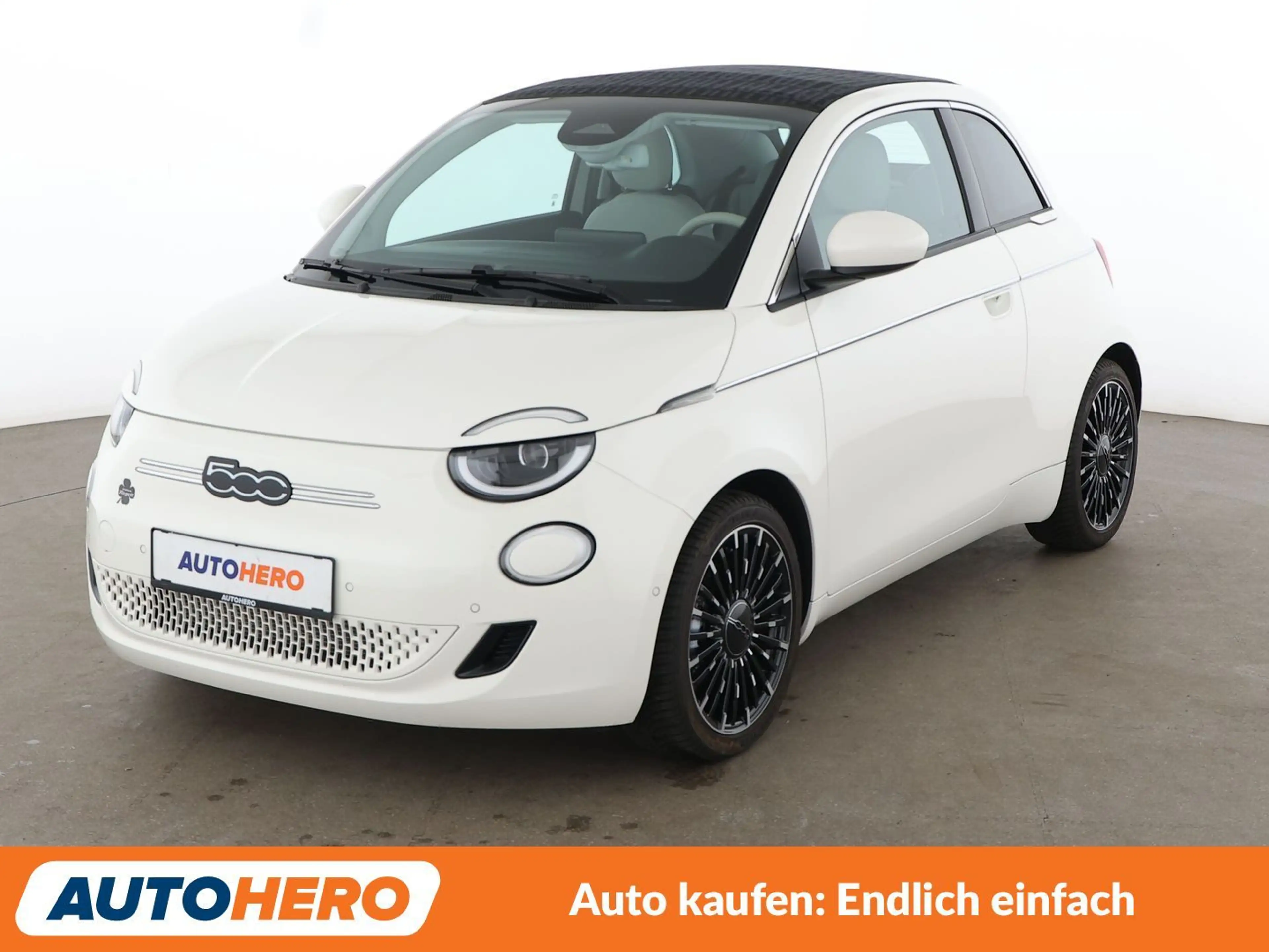 Fiat 500e electric drive la Prima by Bocelli*NAVI*LED*SHZ*PD