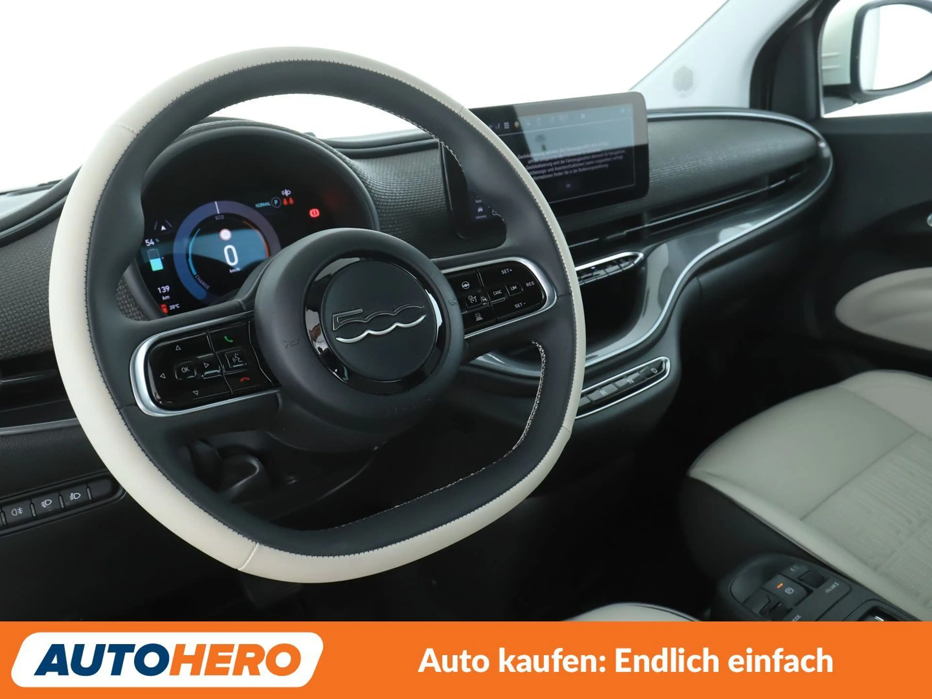 Fiat 500e electric drive la Prima by Bocelli*NAVI*LED*SHZ*PD — photo 11