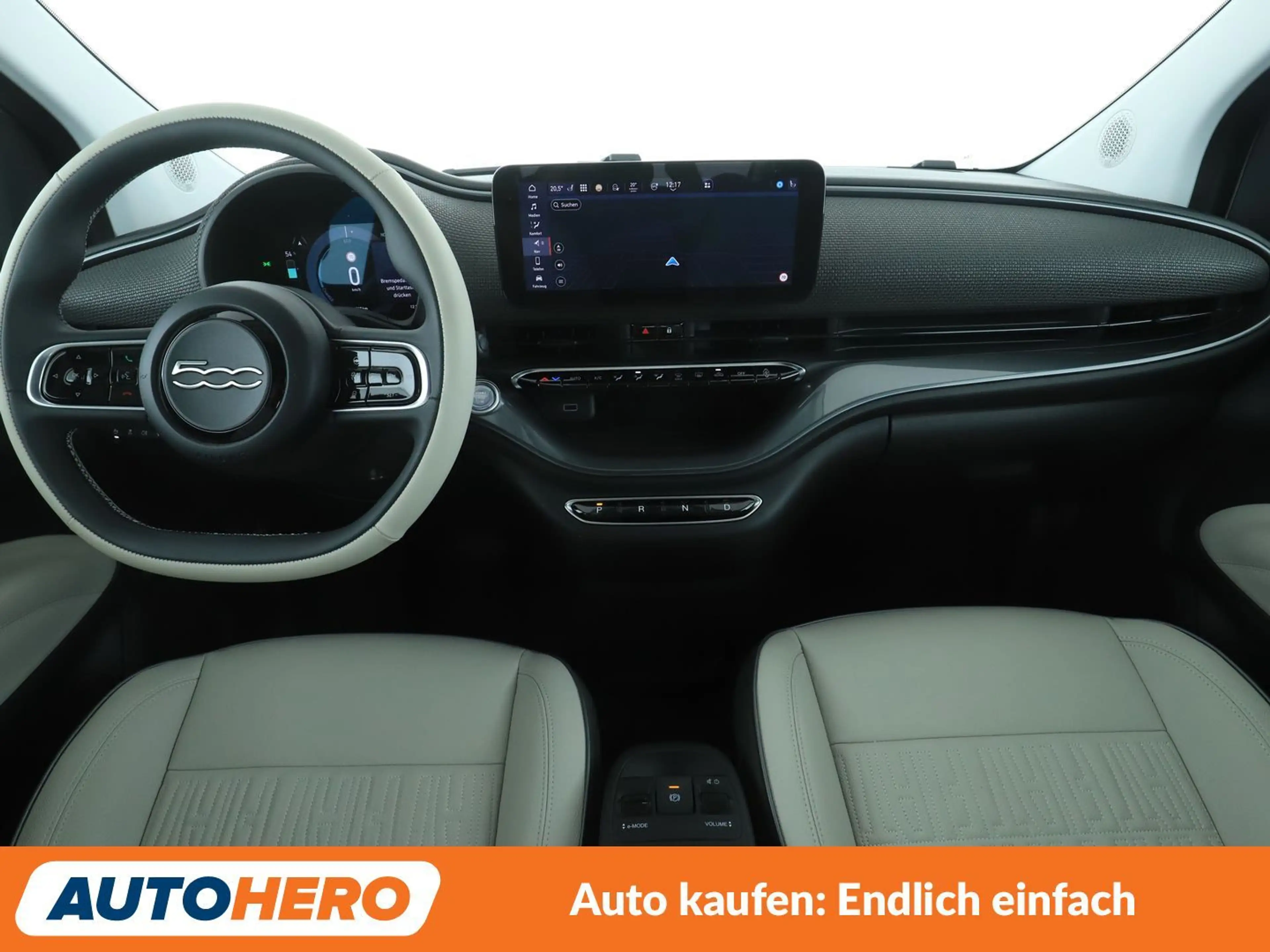 Fiat 500e electric drive la Prima by Bocelli*NAVI*LED*SHZ*PD — photo 12