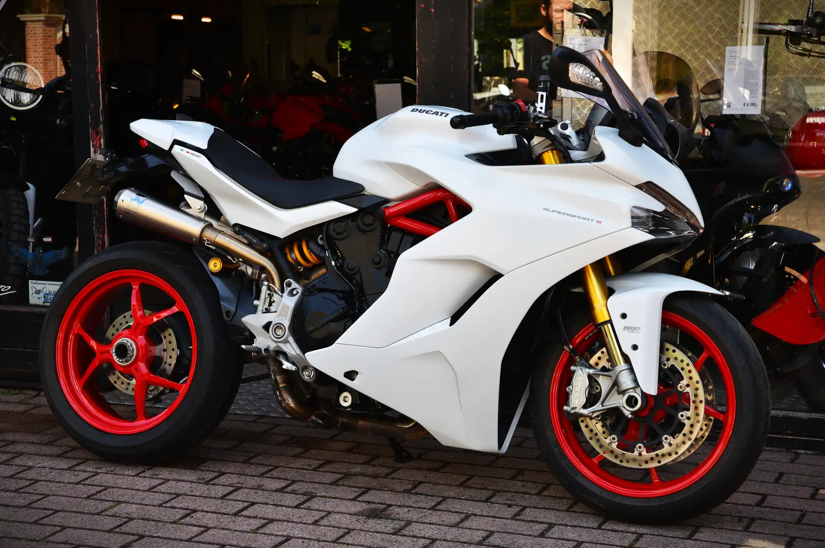 Ducati SuperSport S 937 ***MOTO VERTE*** Wit - 1