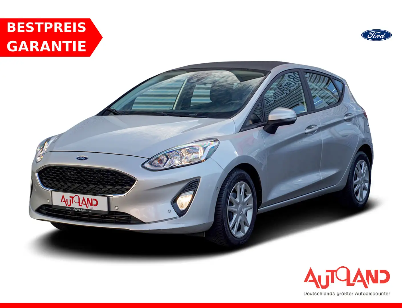 Ford Fiesta 1.0 EB Cool&Connect Aut. SYNC Kamera PDC Silber - 1