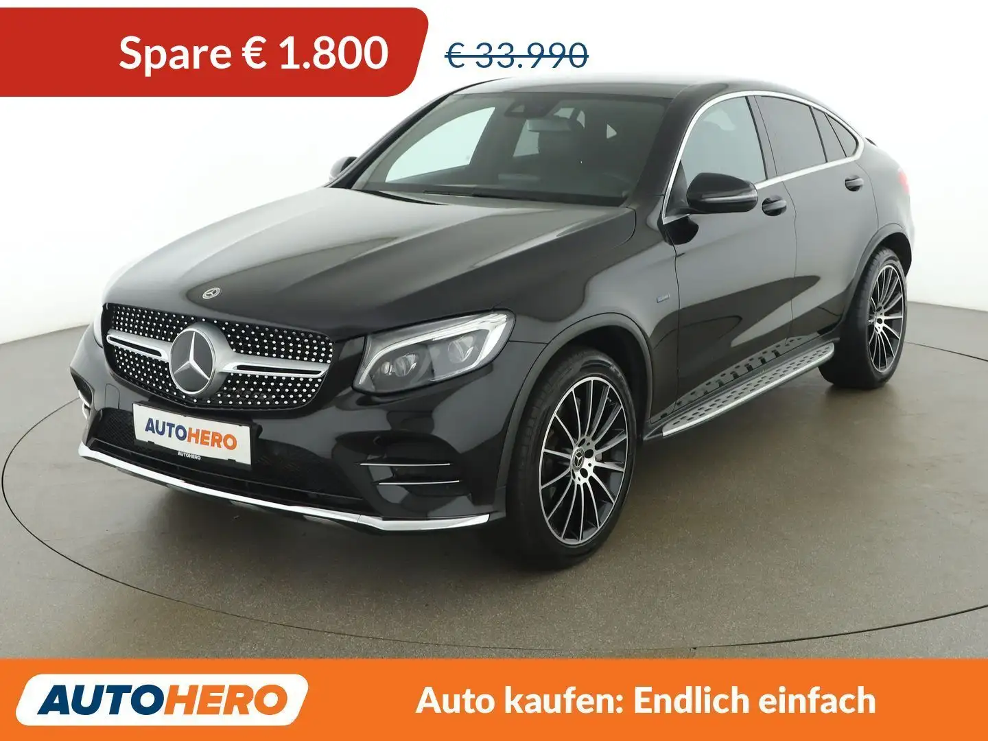 Mercedes-Benz GLC 350 GLC 350e 4Matic AMG Line Aut. *LED*ACC*CAM* Schwarz - 1