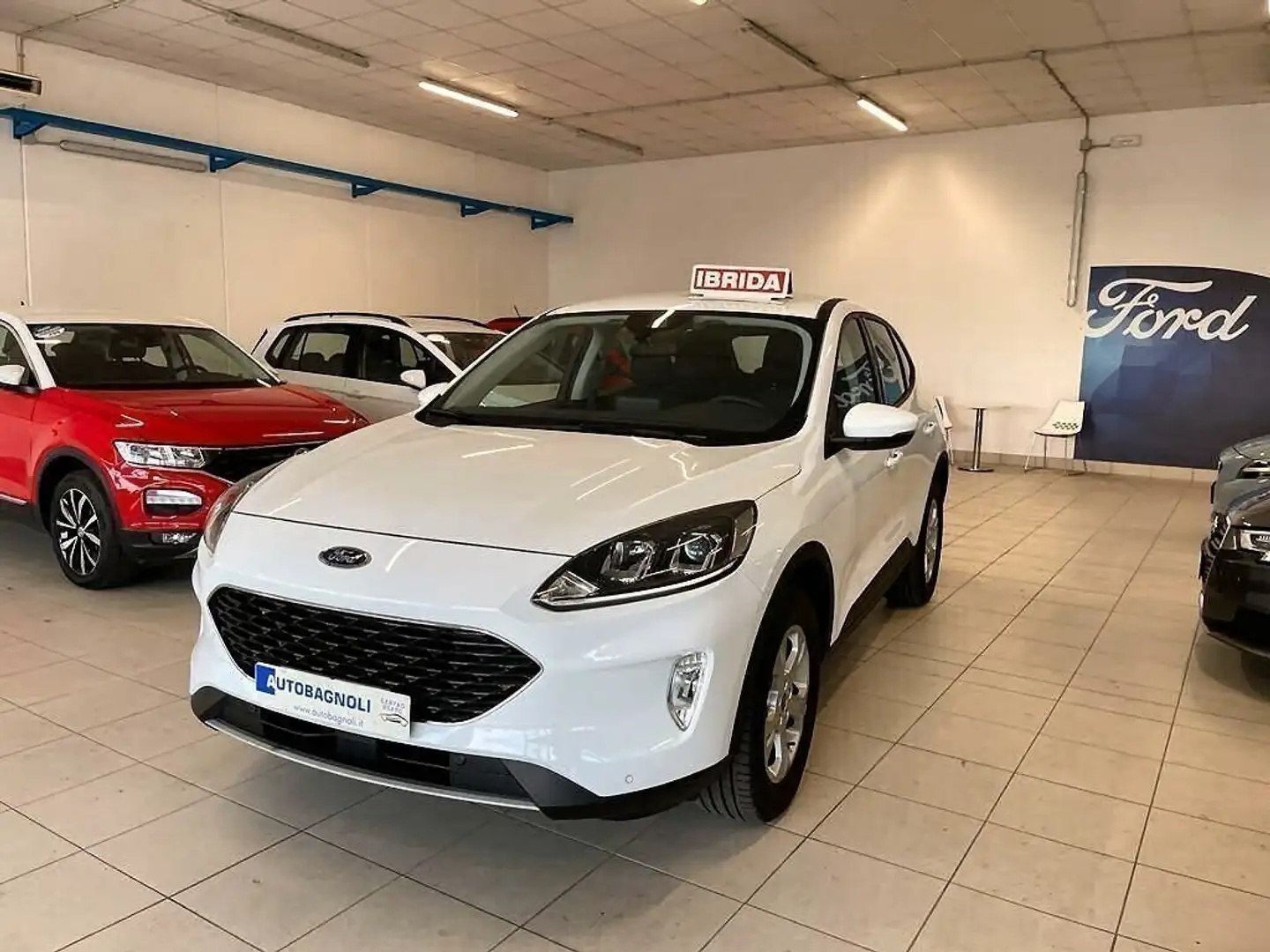 Ford Kuga CONNECT 2.5 Full Hybrid CVT 2WD 29000 KM Blanc - 1