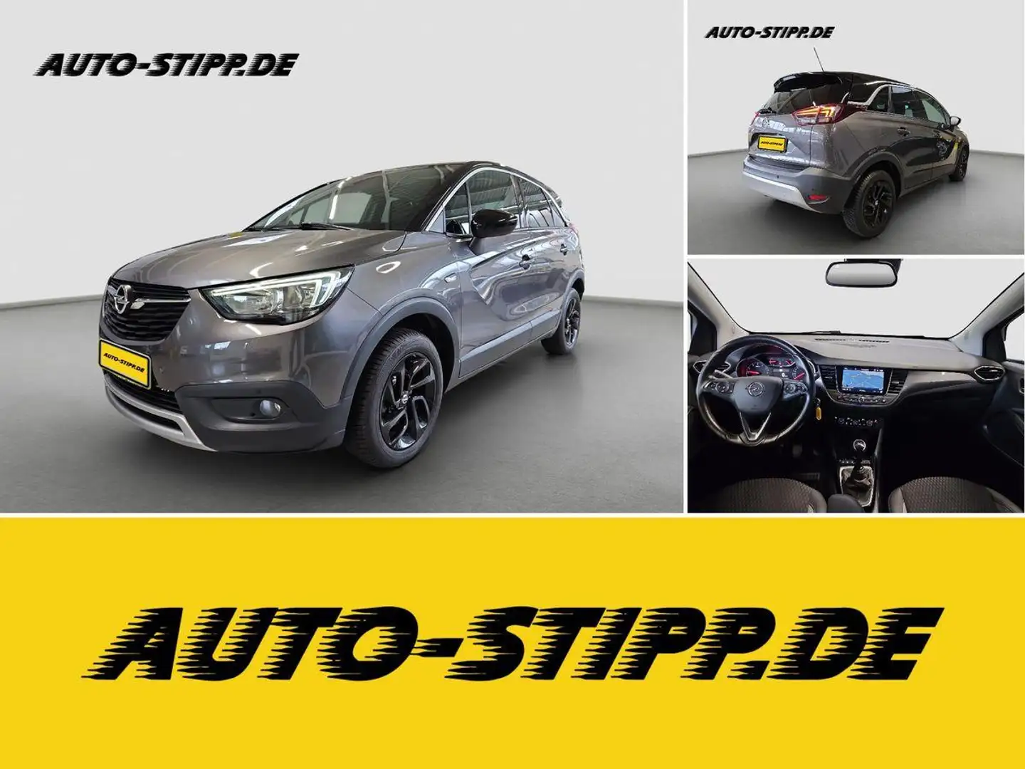 Opel Crossland X 1.2 Innovation NAV AHK SITZH DAB PDC Gris - 1