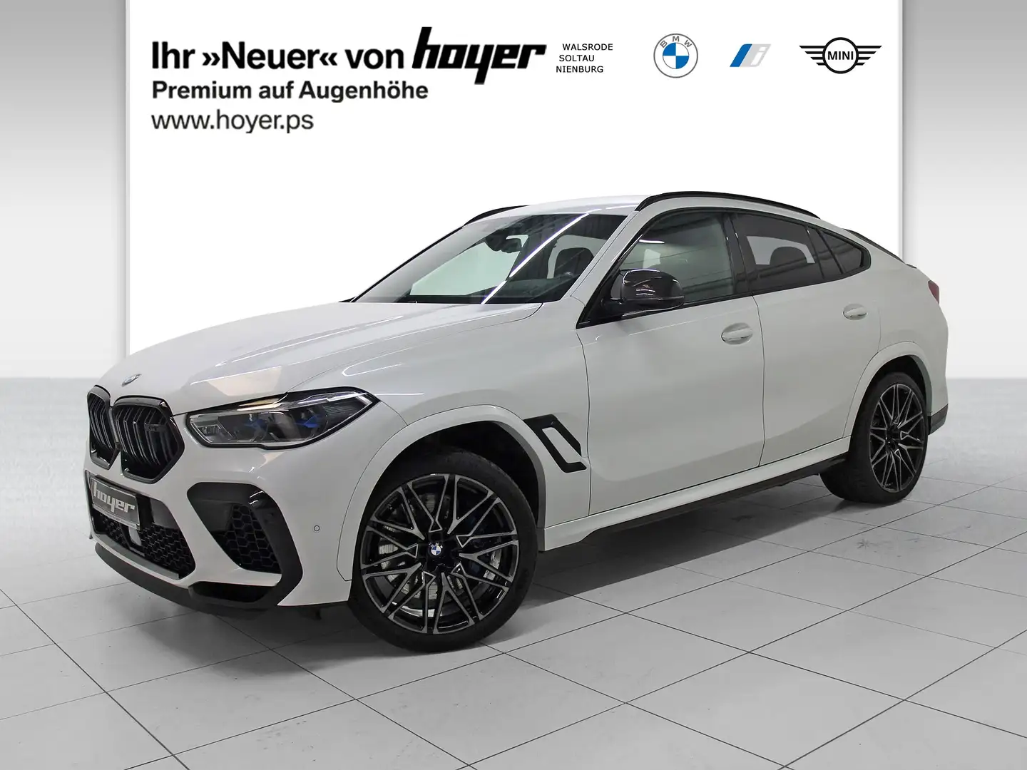 BMW X6 M Competition Drivers Package Білий - 1