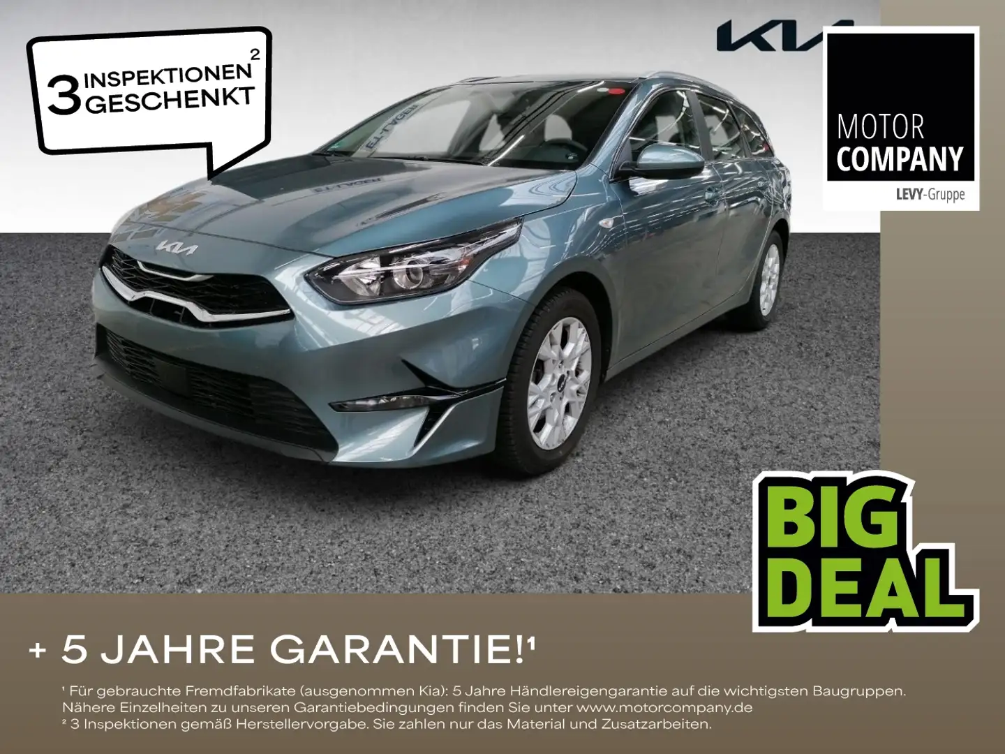 Kia Ceed SW / cee'd SW Ceed Sportswagon 1.5 T-GDI Vision +DCT+Navi+R.Kam Grau - 1