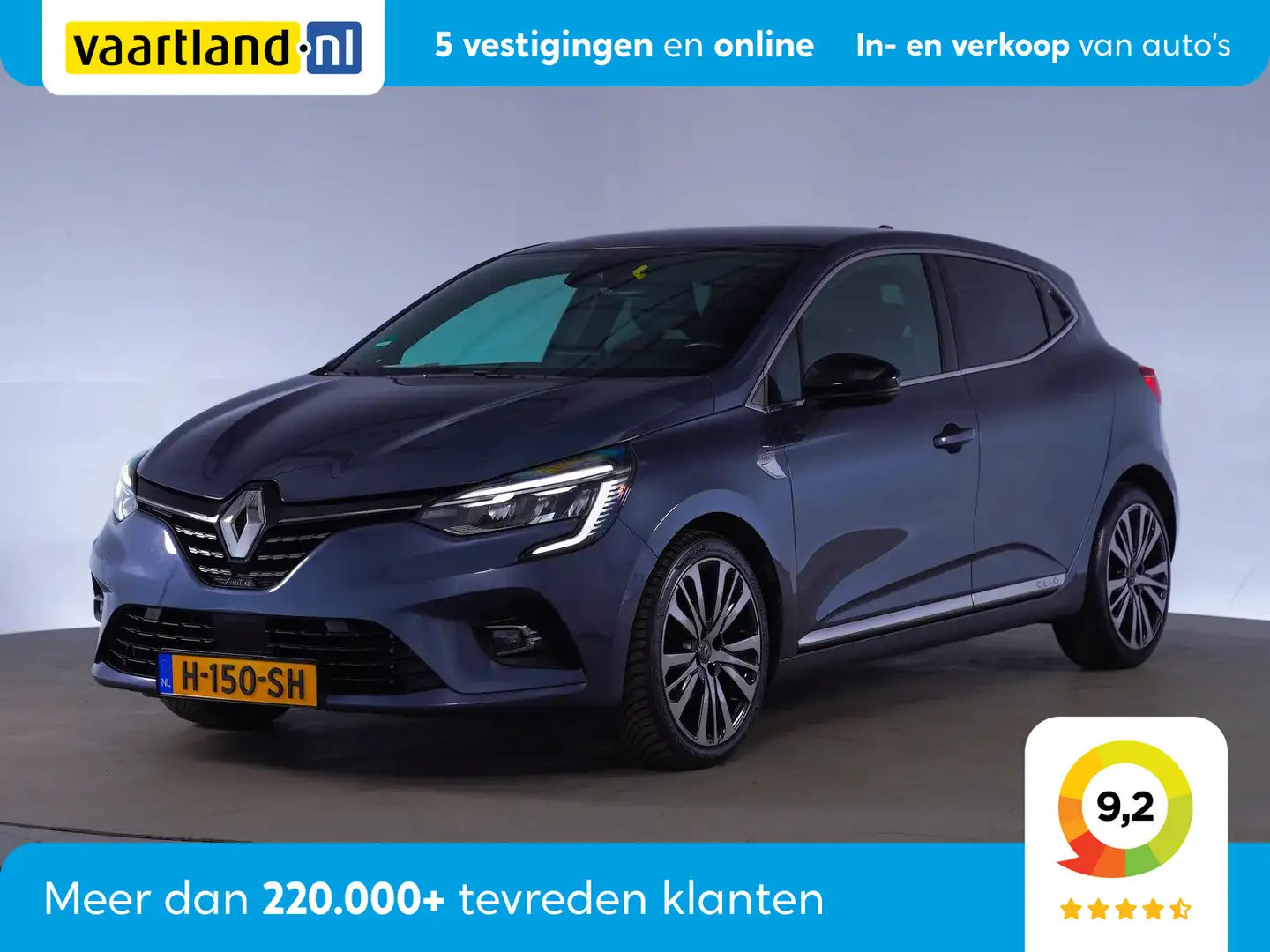 Renault Clio 1.0 TCe Initiale Paris [ LED Leder Navi Camera ] Grijs - 1