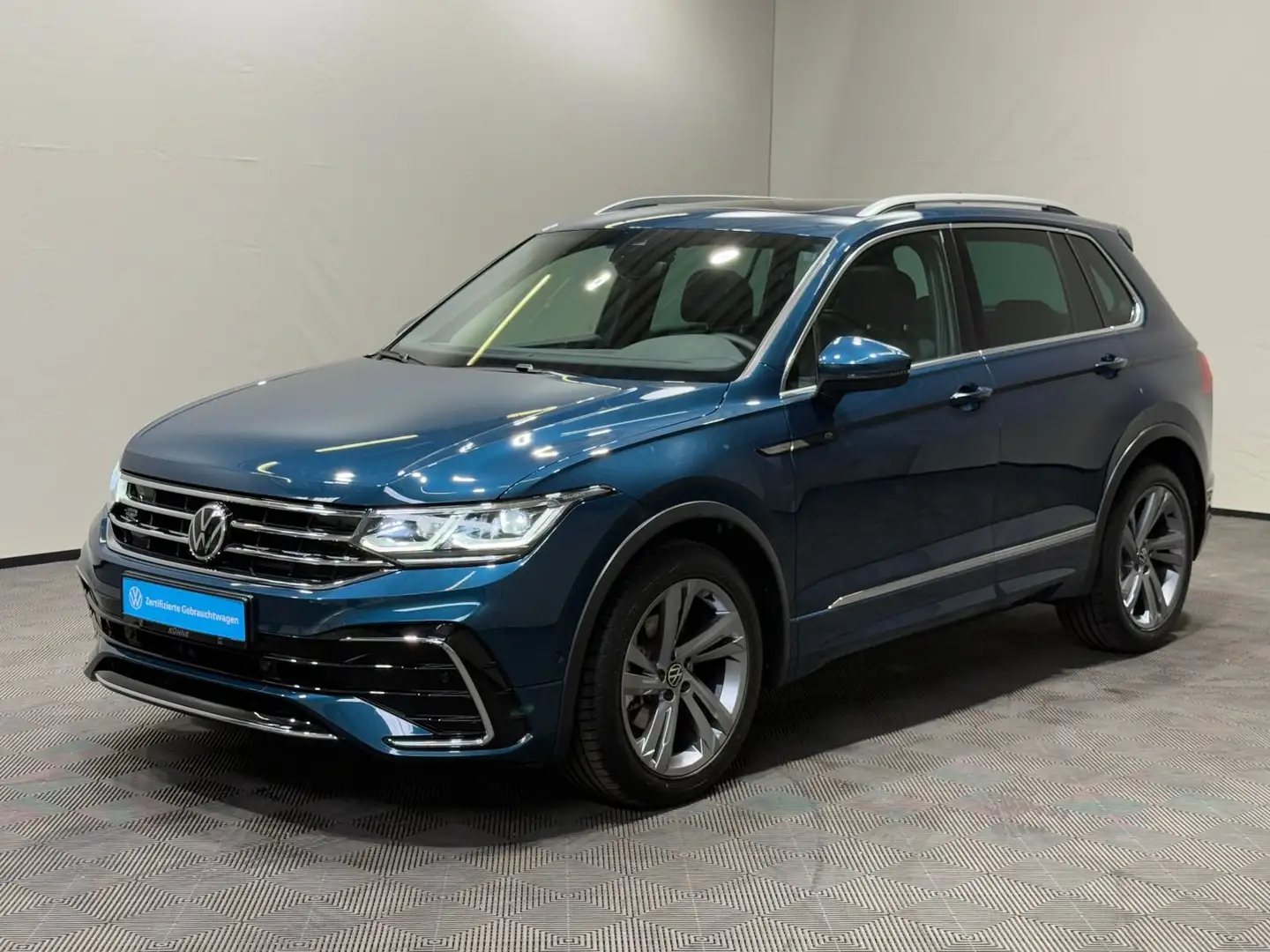Volkswagen Tiguan R-Line 1.5 TSI DSG | MATRIX NAVI PANO AHK Blau - 2