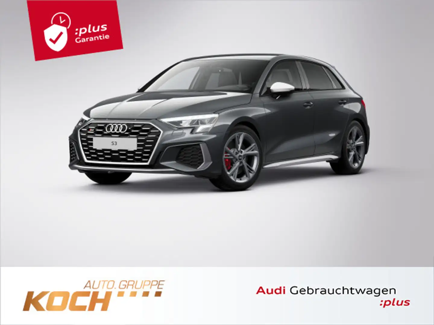 Audi S3 2.0 TFSI q. S-Tronic, LED, ACC, Amb Grau - 1