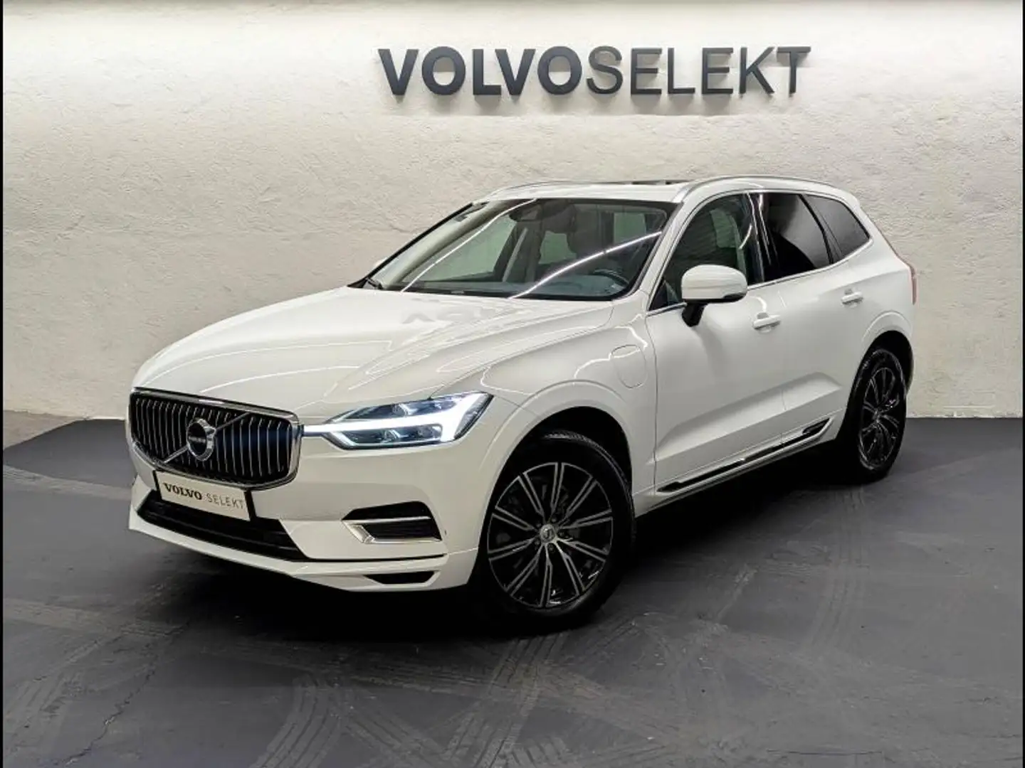 Volvo XC60 T8 Twin Engine 320 + 87ch Inscription Luxe Geartronic Blanc - 1