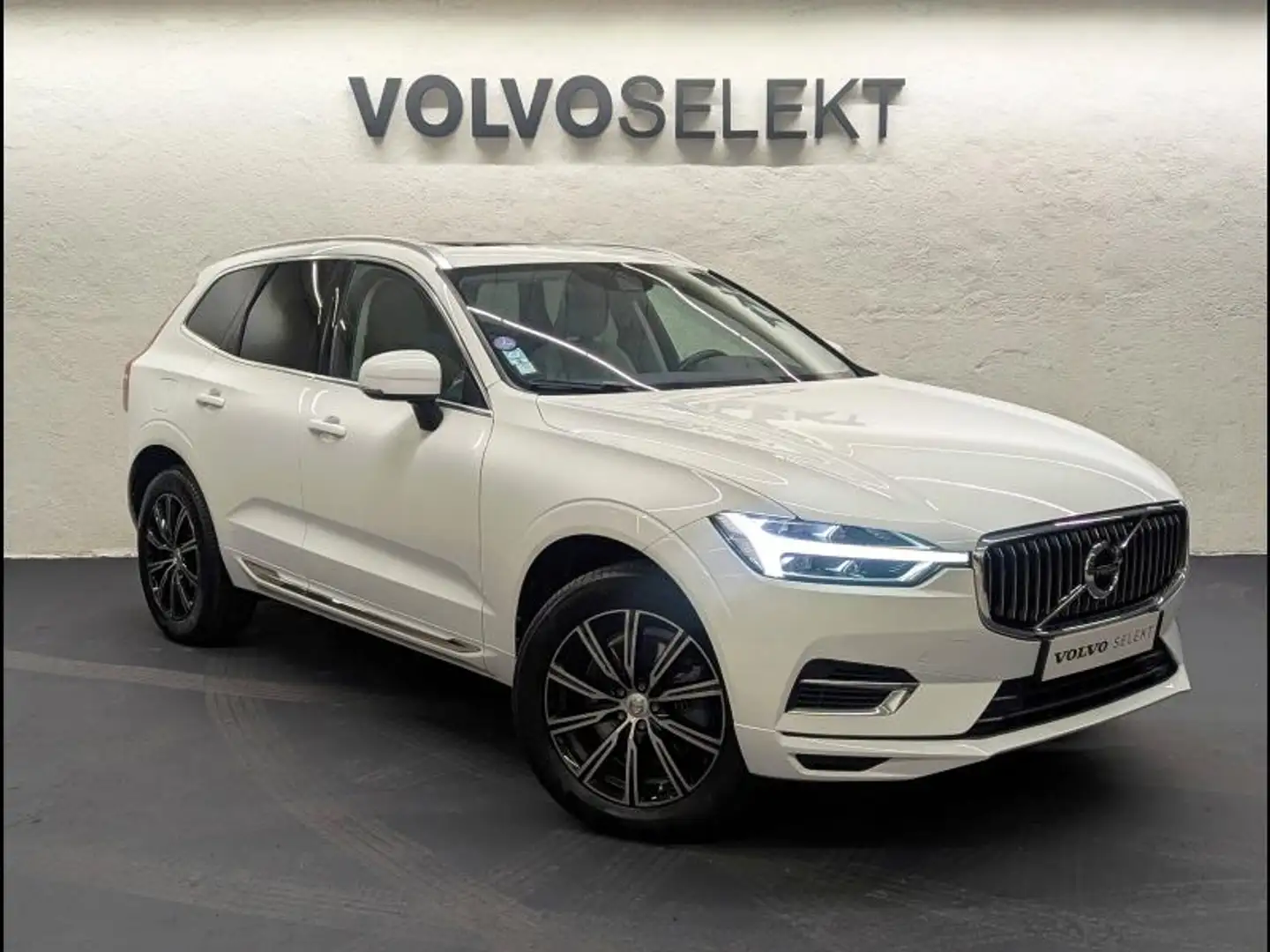 Volvo XC60 T8 Twin Engine 320 + 87ch Inscription Luxe Geartronic Blanc - 2