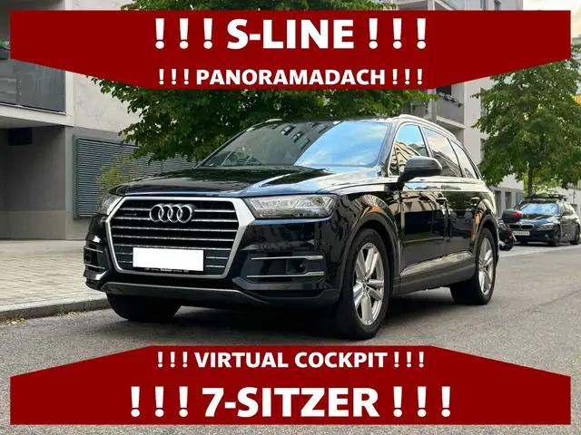 Audi Q7 3,0 TDI QUATTRO | S - LINE | 7-SITZER | PANORAMA