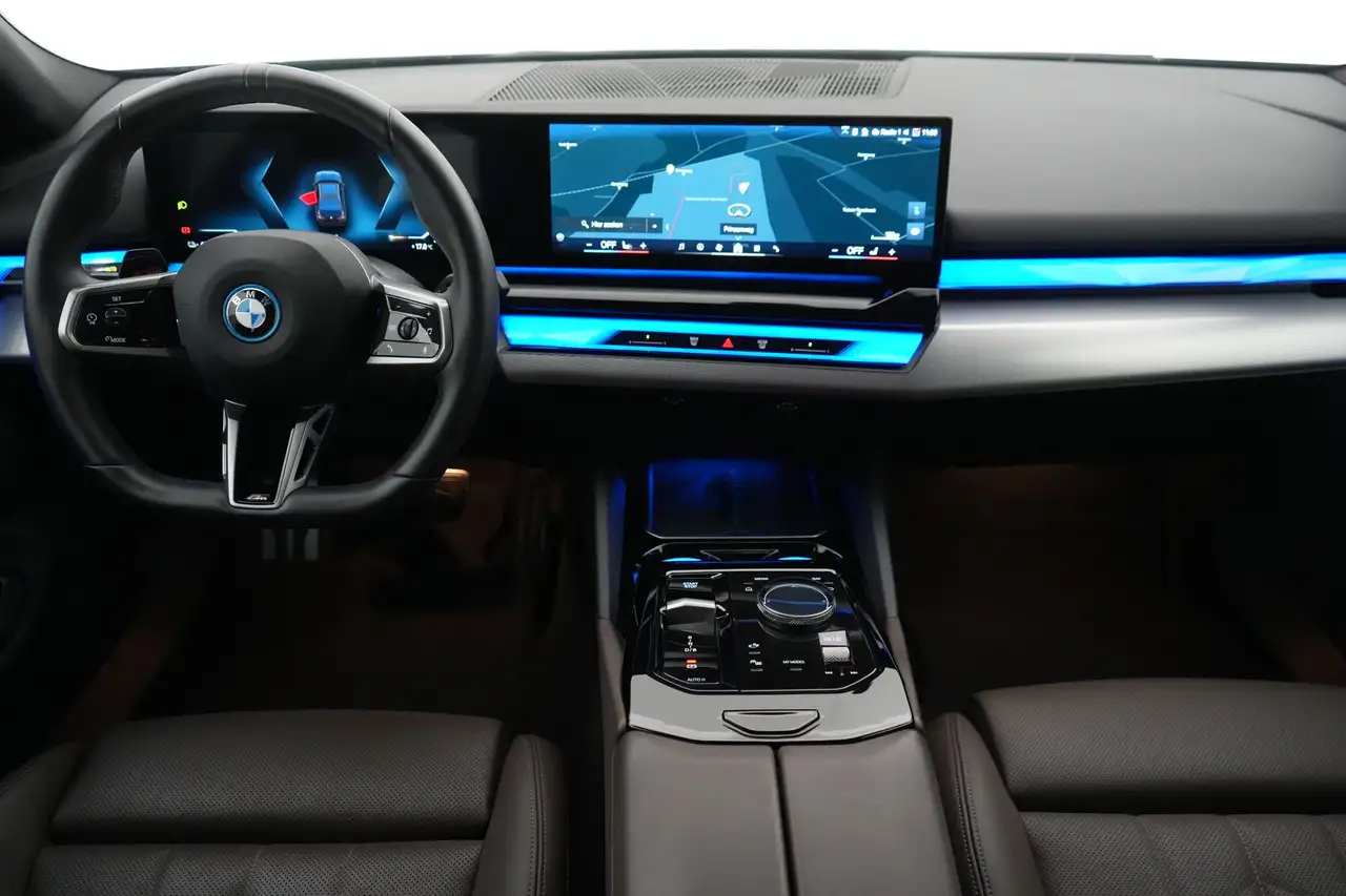 BMW i5 eDrive40 M-Sport LEDER/CUIR LED GPS PDC CAM Verw., миниатюра 13