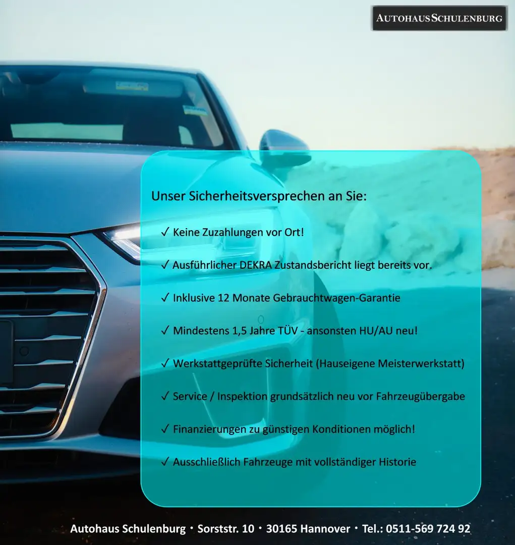 Audi A4 3x S-line Digitaltacho Anhängerkup. Blackline Weiß - 2