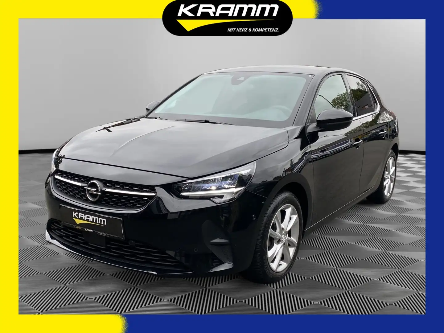 Opel Corsa Elegance 1.2 Kamera+Sitzheizung Zwart - 1