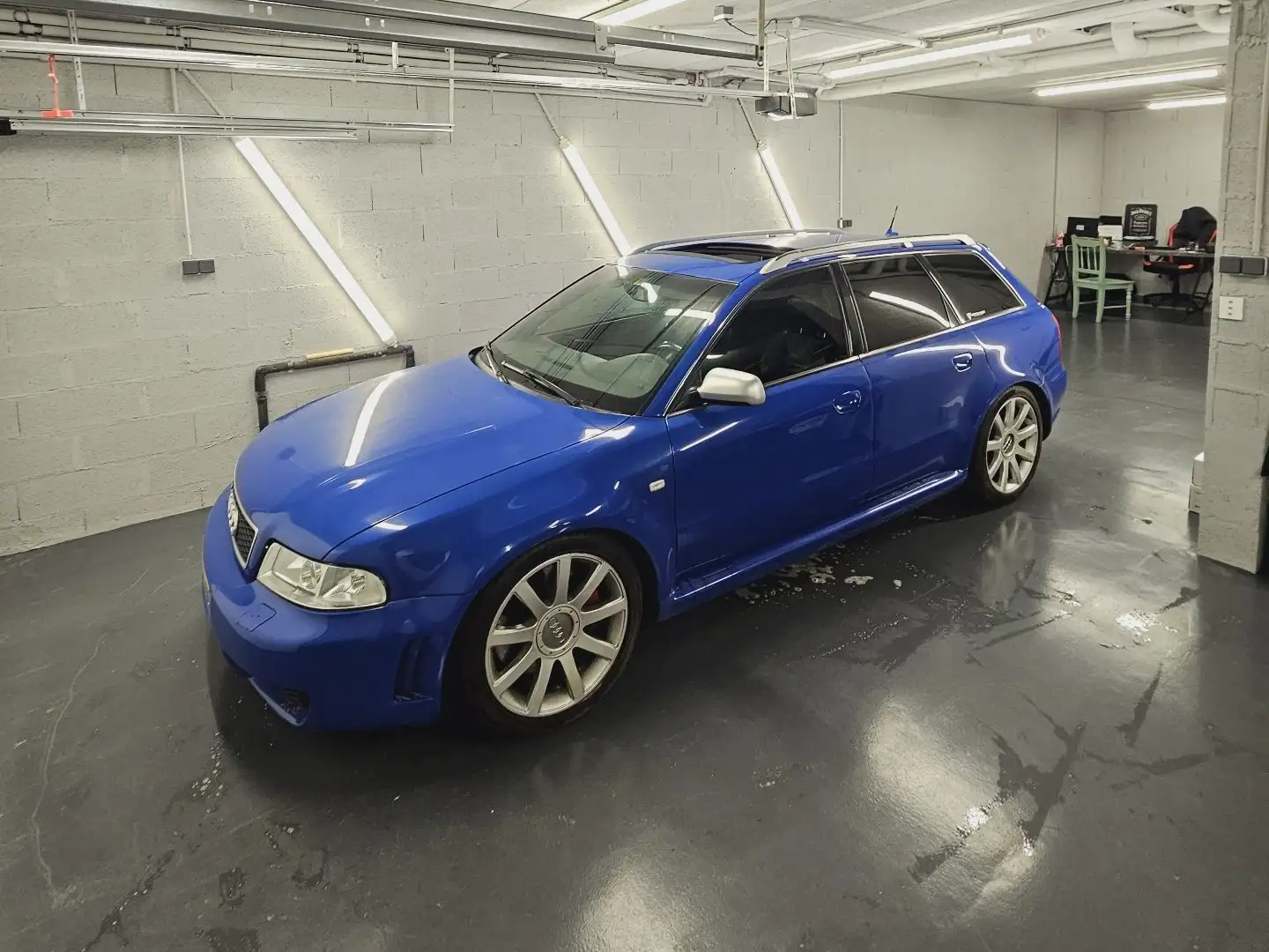 Audi RS4 ! Moteur neuf 0kms ! REITSAMER PERFORMANCE 🇦🇹 Bleu - 1