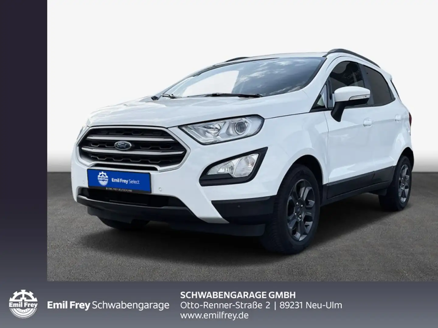 Ford EcoSport ECOSPORT 1.0 EcoBoost COOL&CONNECT *PDC*NAVI* Blanc - 1