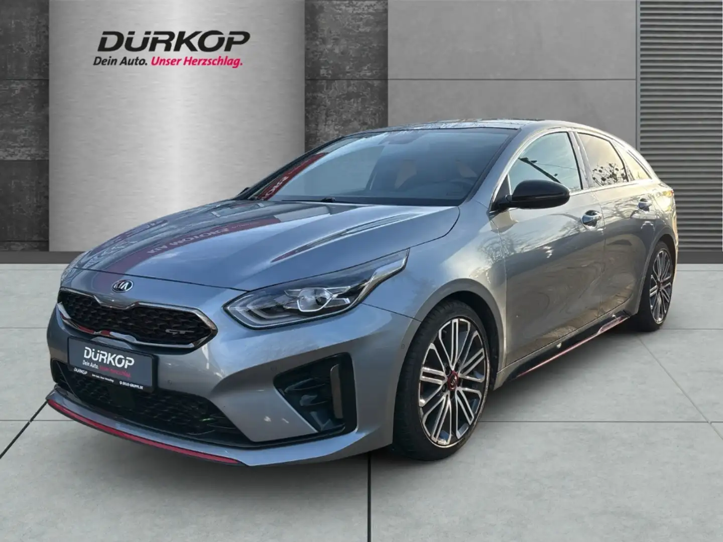 Kia ProCeed / pro_cee'd 1.6T DCT7 GT Panorama El. Heckklappe Totwinkelassi Argintiu - 1
