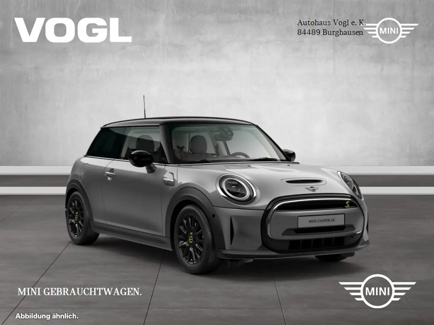 MINI Cooper SE Hatch Grau - 1