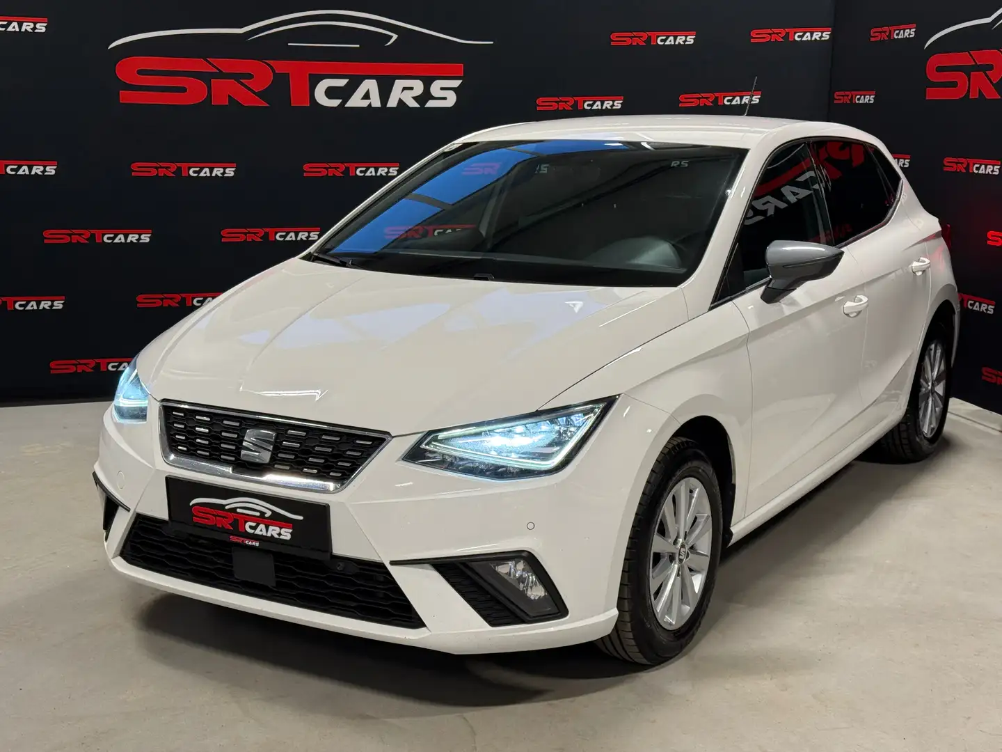SEAT Ibiza 1,6 TDI Xcellence*Virtual*Keyless*Navi*LED*ACC Weiß - 1