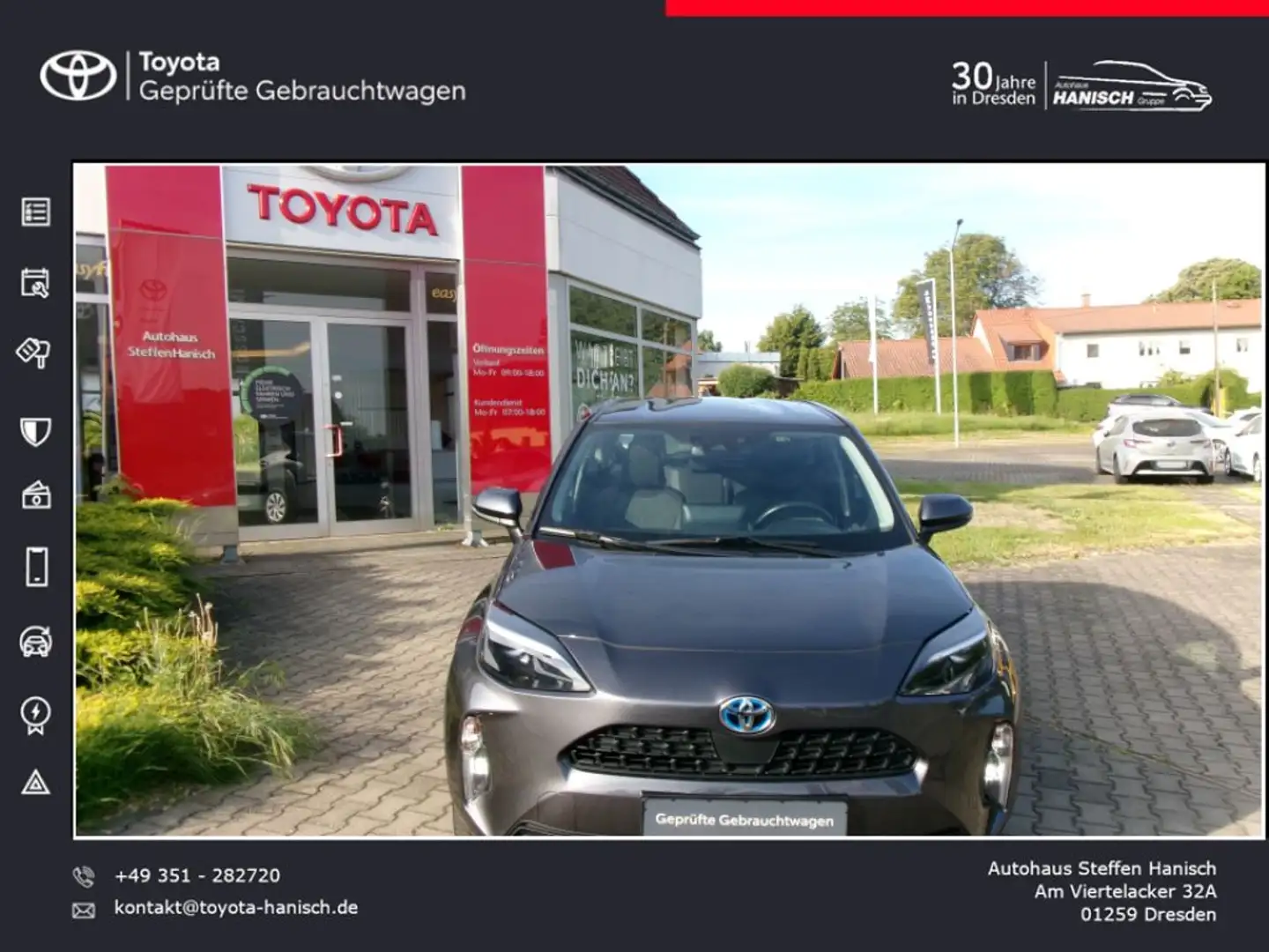 Toyota Yaris Cross Hybrid 1.5 VVT-i Business Edition Серый - 2
