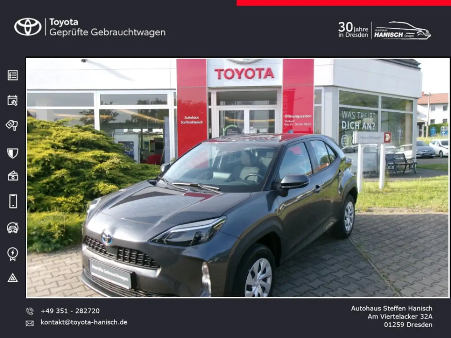 Toyota Yaris Cross Hybrid 1.5 VVT-i Business Edition Серый - 1