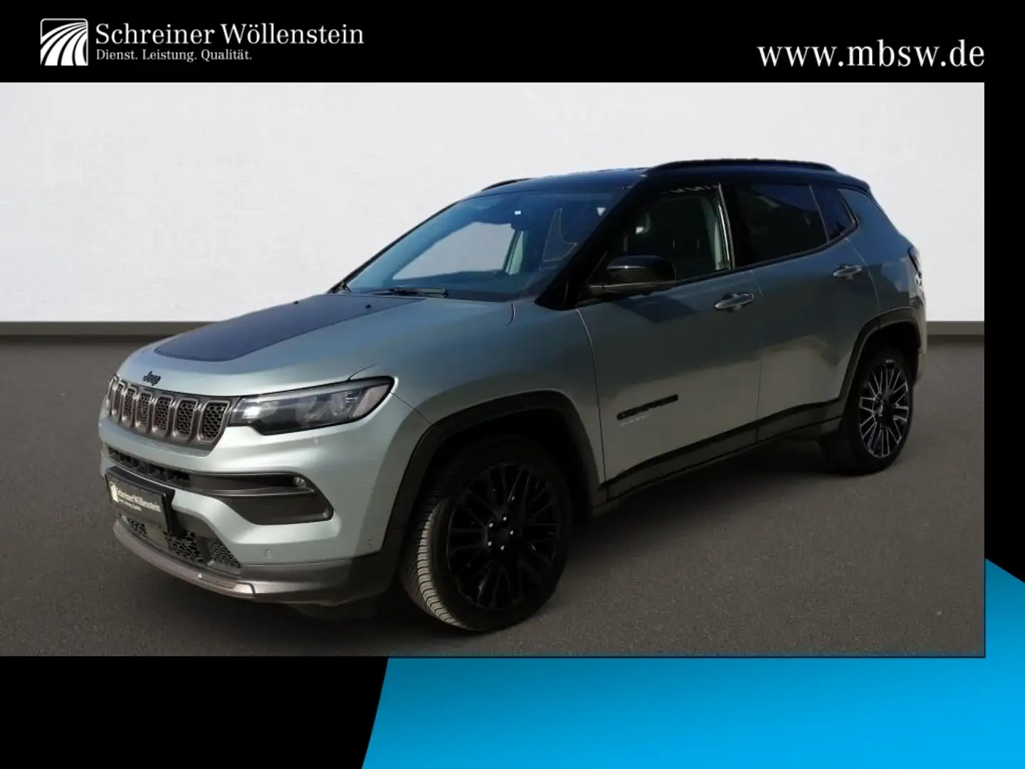 Jeep Compass 1.3 Upland RKam*KeyGo*6G*LED*SHZ*DAB* Blau - 1