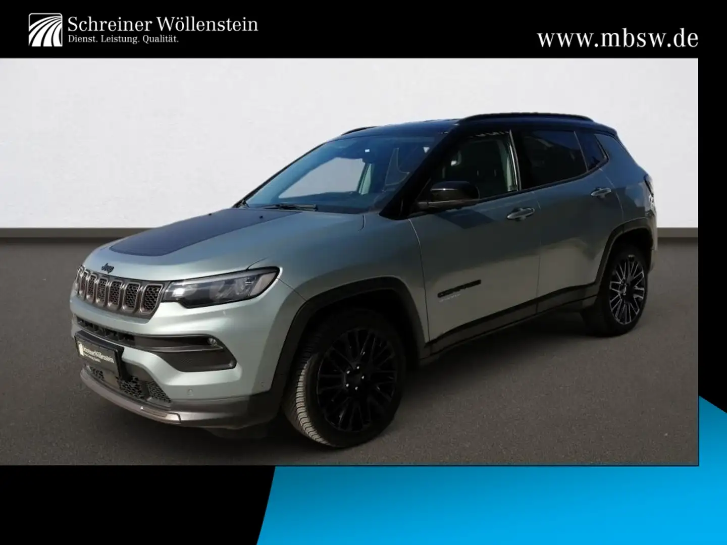 Jeep Compass 1.3 Upland RKam*KeyGo*6G*LED*SHZ*DAB* Blau - 1