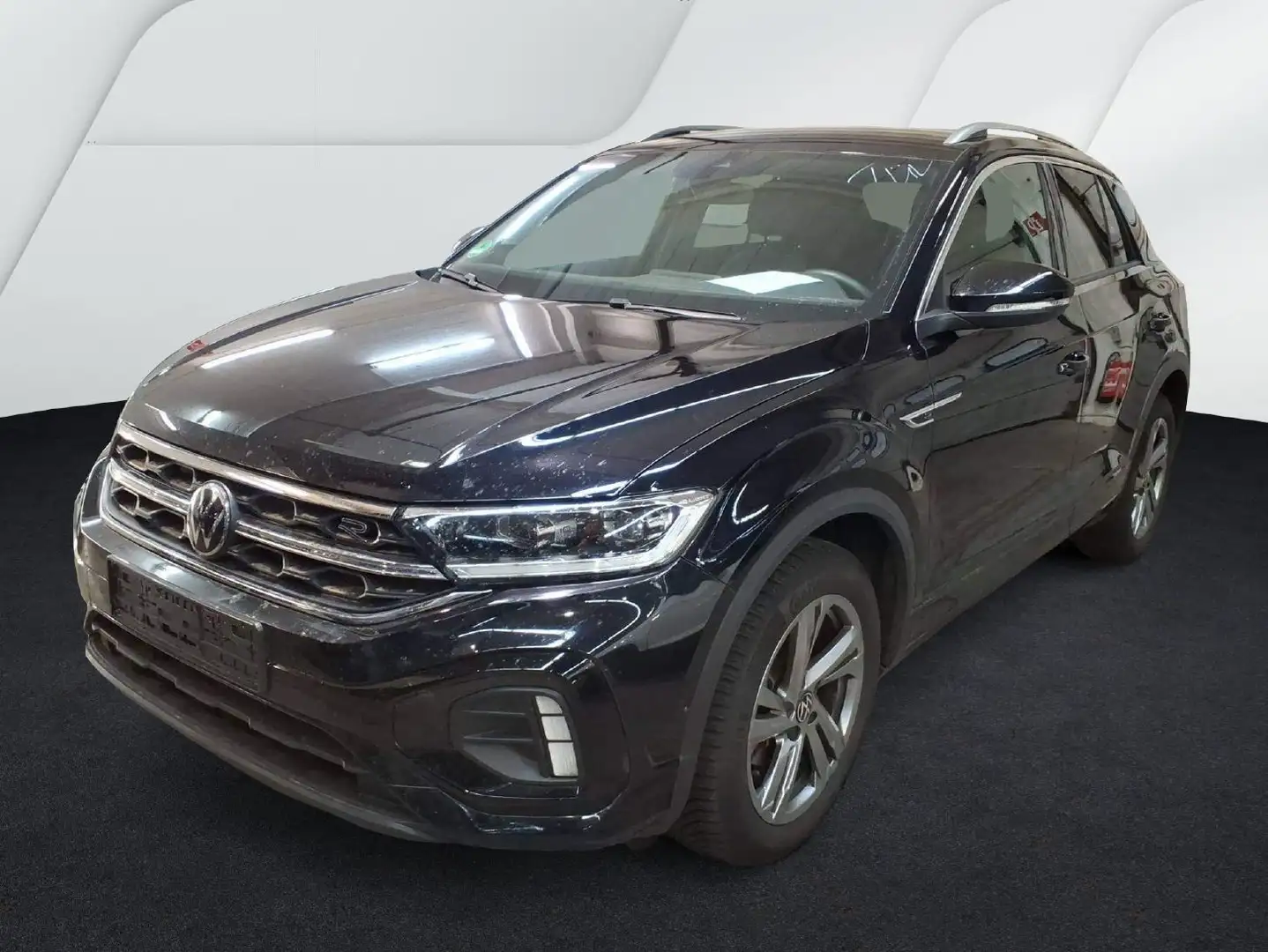 Volkswagen T-Roc 1.5 TSI DSG R-Line LED+ NAVI KAMERA AHK Schwarz - 2