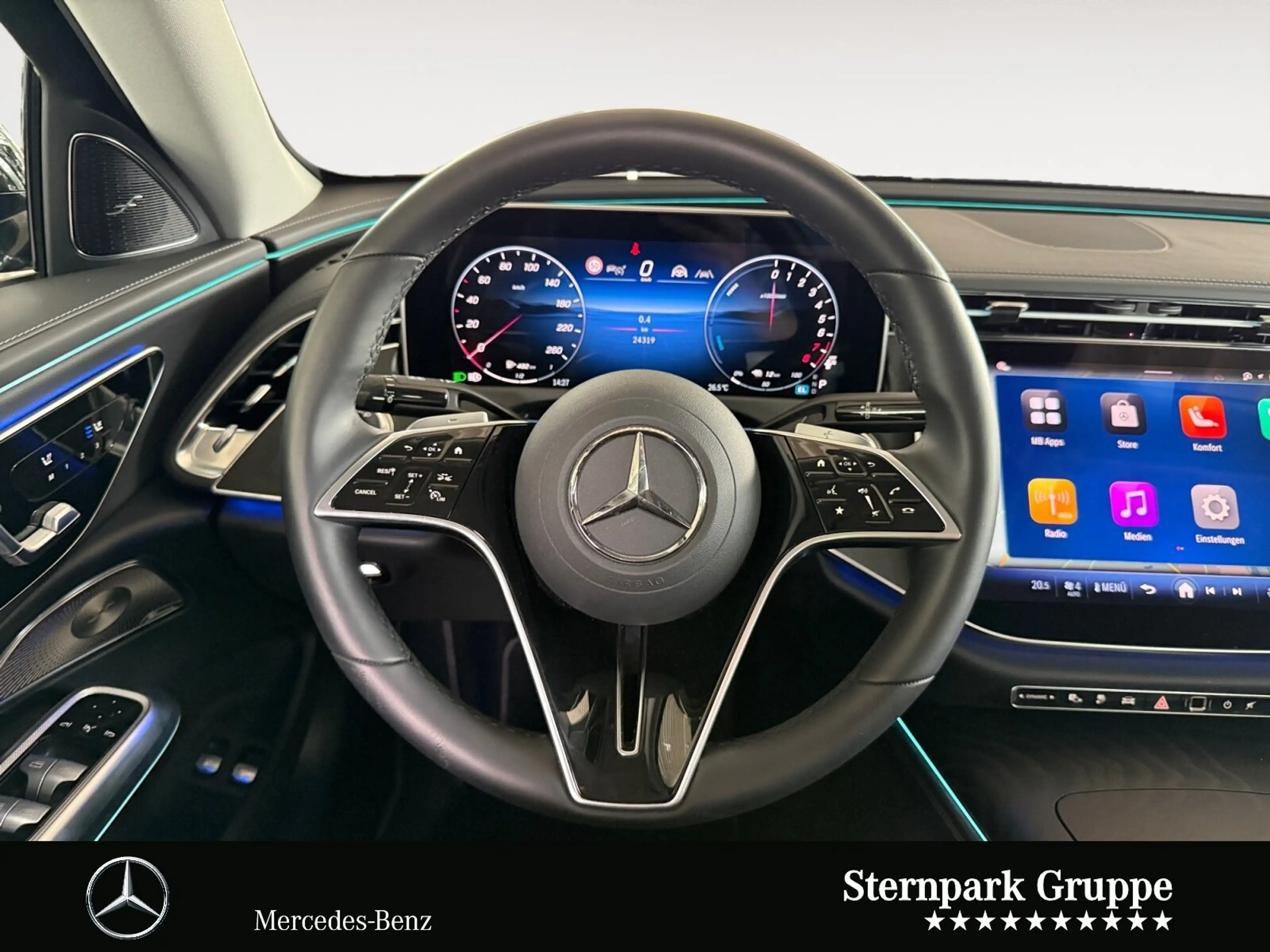 Mercedes-Benz E 400 E 400 e 4M Exclusive +HuD+Bur4D+AHK+360°+Distro+ — photo 12