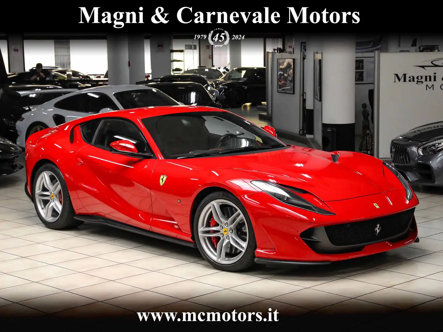 Ferrari 812 SUPERFAST|SCUDETTI|UFFICIALE ITALIA|CRONOSERVICE Červená - 1