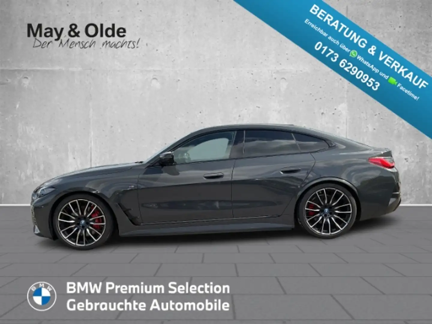 BMW i4 Sportpaket Navi Leder Memory Sitze Soundsystem Har Szürke - 1