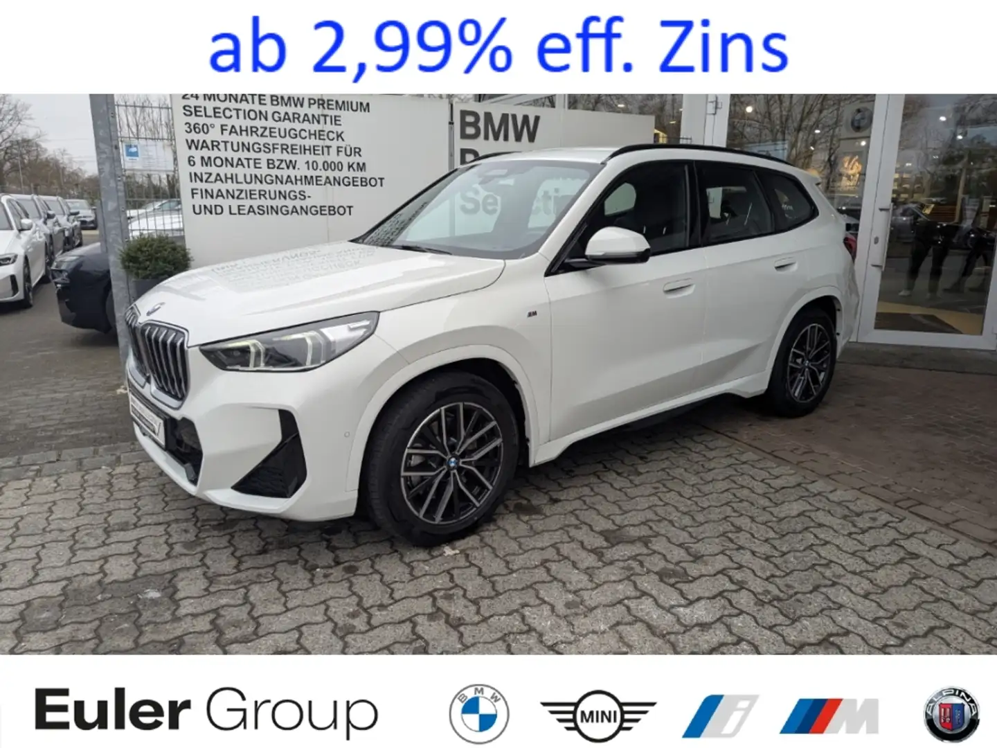 BMW X1 xDrive23i M Sport HUD H/K LCProf ParkAss+ DAProf a Weiß - 1