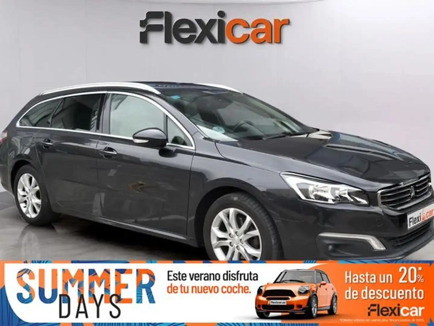 Peugeot 508 SW 1.6BlueHDI Active 120 Zwart - 1