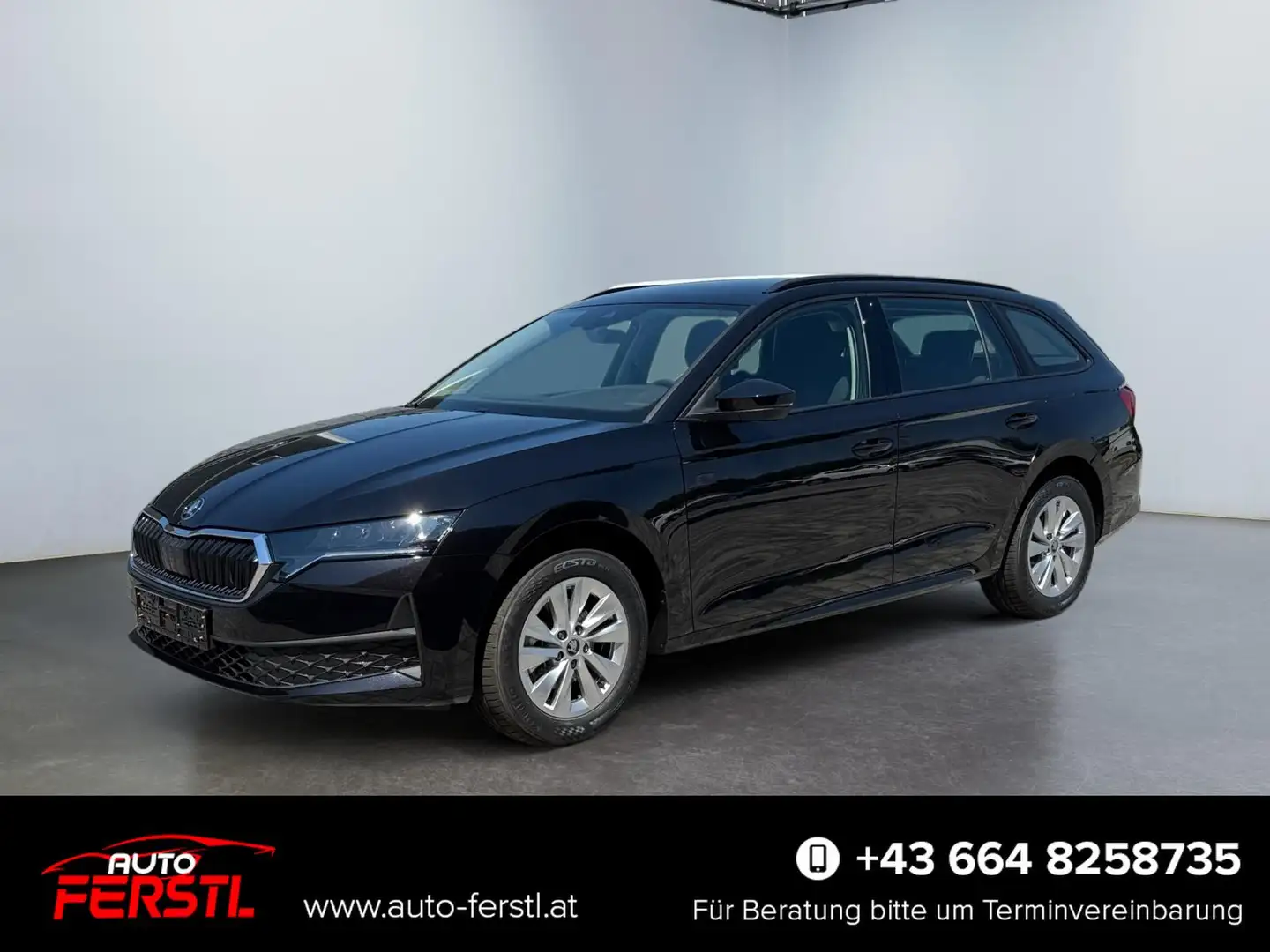 Skoda Octavia 1,5 TSI 2ZonKlim, PDC, Temp, SHZ, SmLi, LED, 5J... Zwart - 1