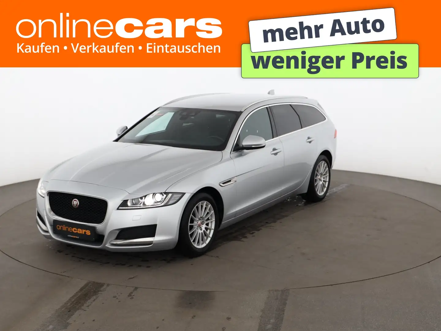 Jaguar XF Sportbrake E-Performance Aut XENON LEDER R-CAM Silber - 1