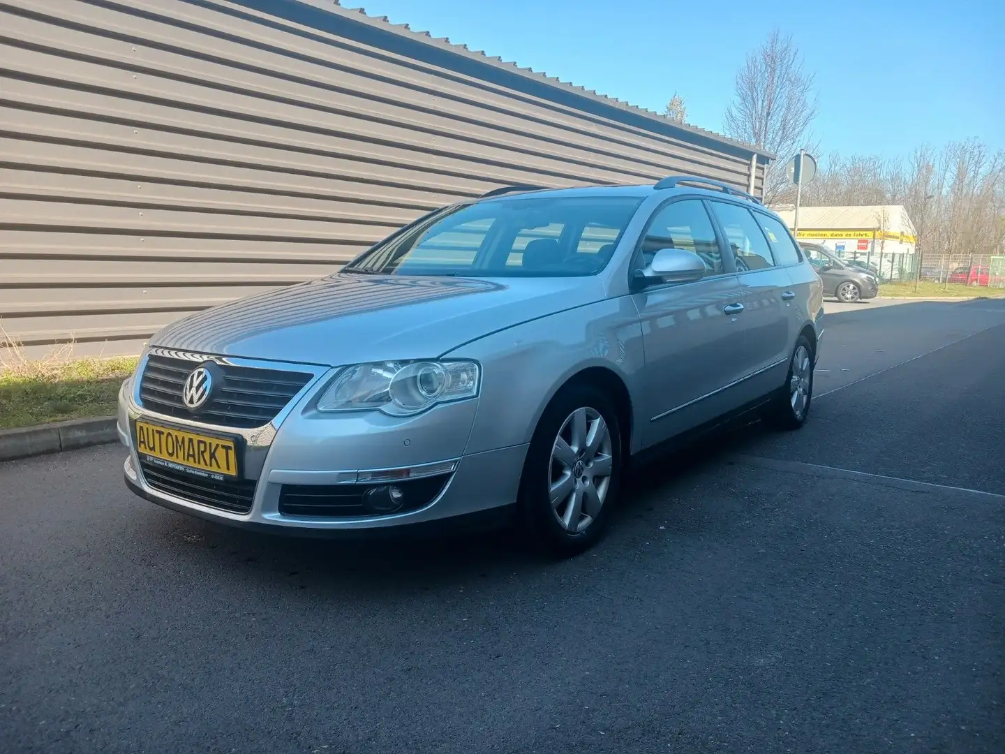 Volkswagen Passat Variant Sportline 4Motion 1.Hand SH  VW Silber - 1