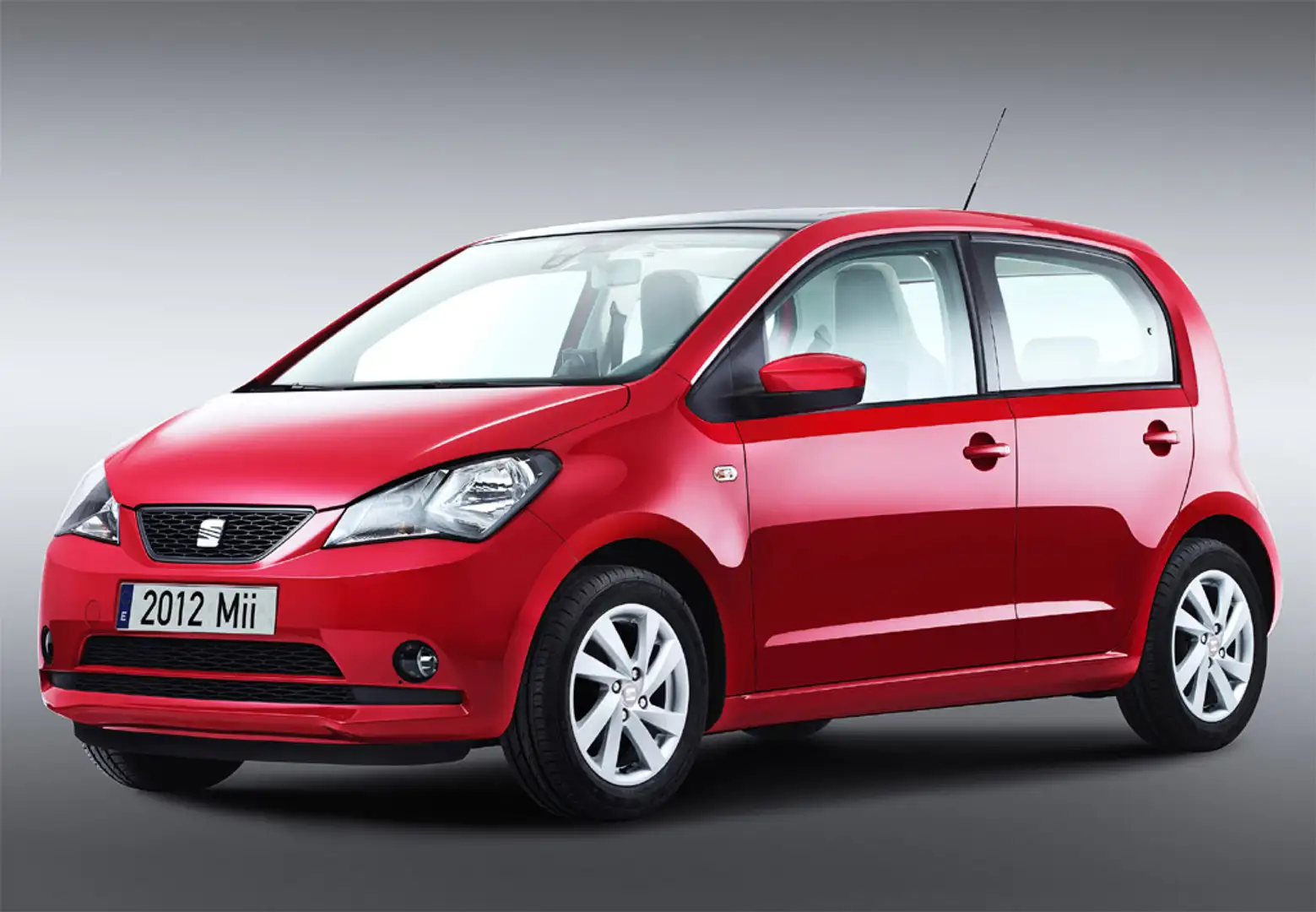 SEAT Mii 1.0 Style Aut. 75 Rojo - 2