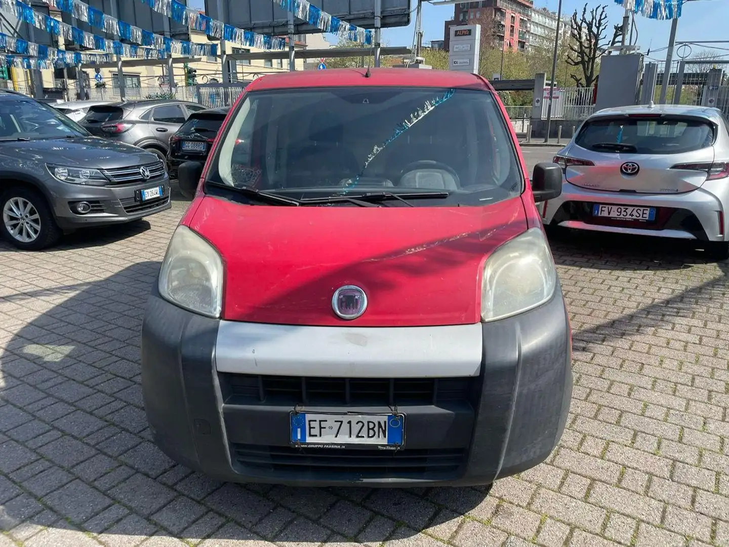 Fiat Fiorino 1.3 MJT 75CV Furgone Piros - 1