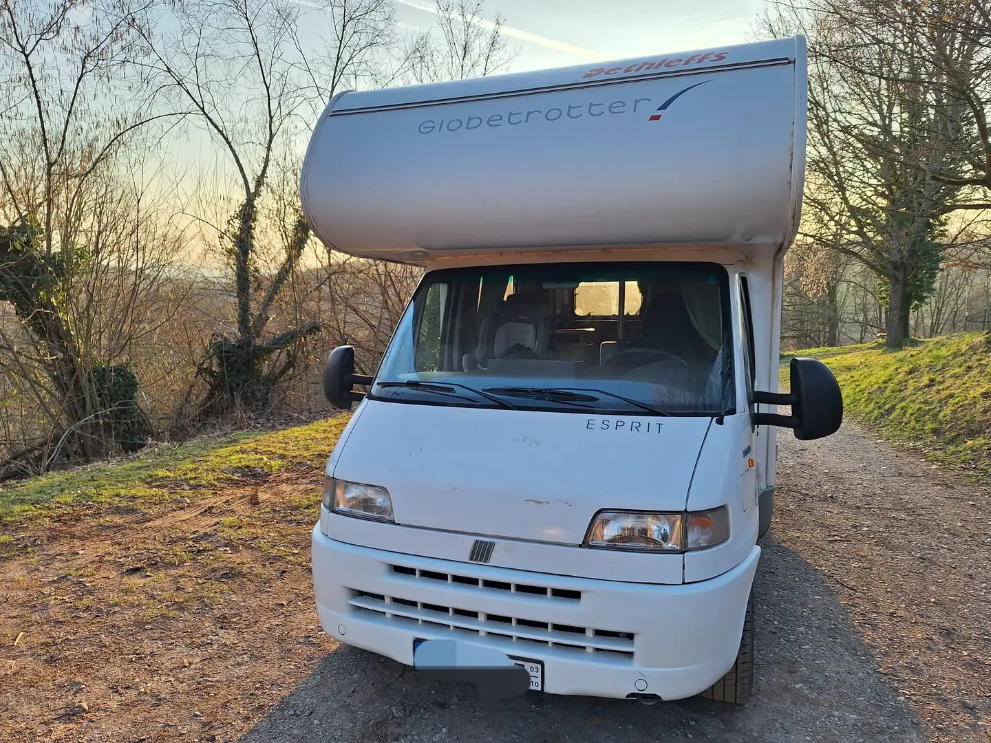 Fiat Ducato Wohnmobil Alkoven Dethleffs A 5830;2.8 i.d.TD Blanco - 1