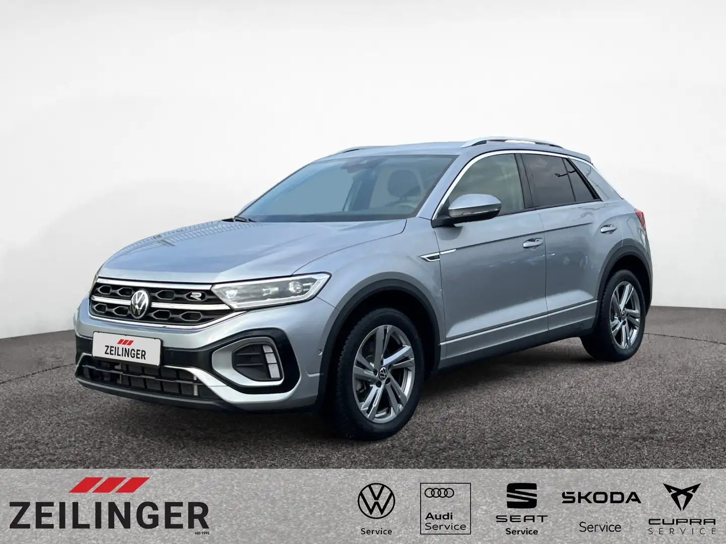 Volkswagen T-Roc R-Line 4Motion TSI DSG|KAMERA|LED+|NAV|ACC Silber - 1
