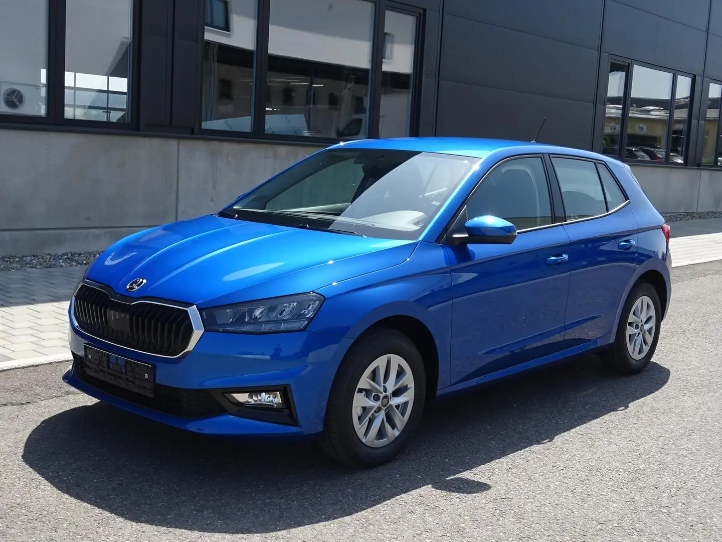 Skoda Fabia 1.0 TSI 130 Jahre/SHZ/Kamera/APP/GRA/ALU Azul - 2