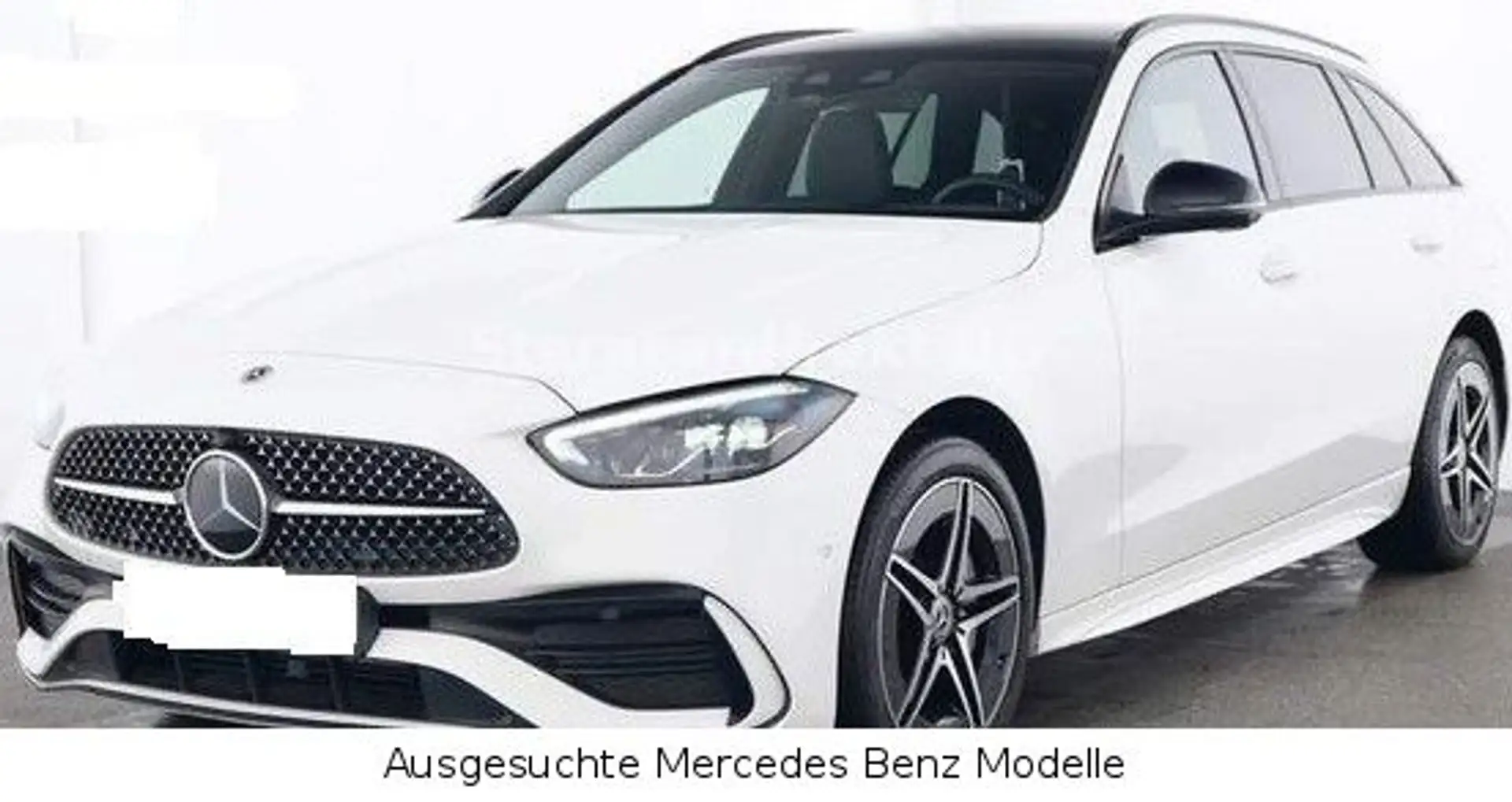 Mercedes-Benz C 300 e T AMG NIGHT PANO DISTRO 360K KEYLESS Bianco - 1