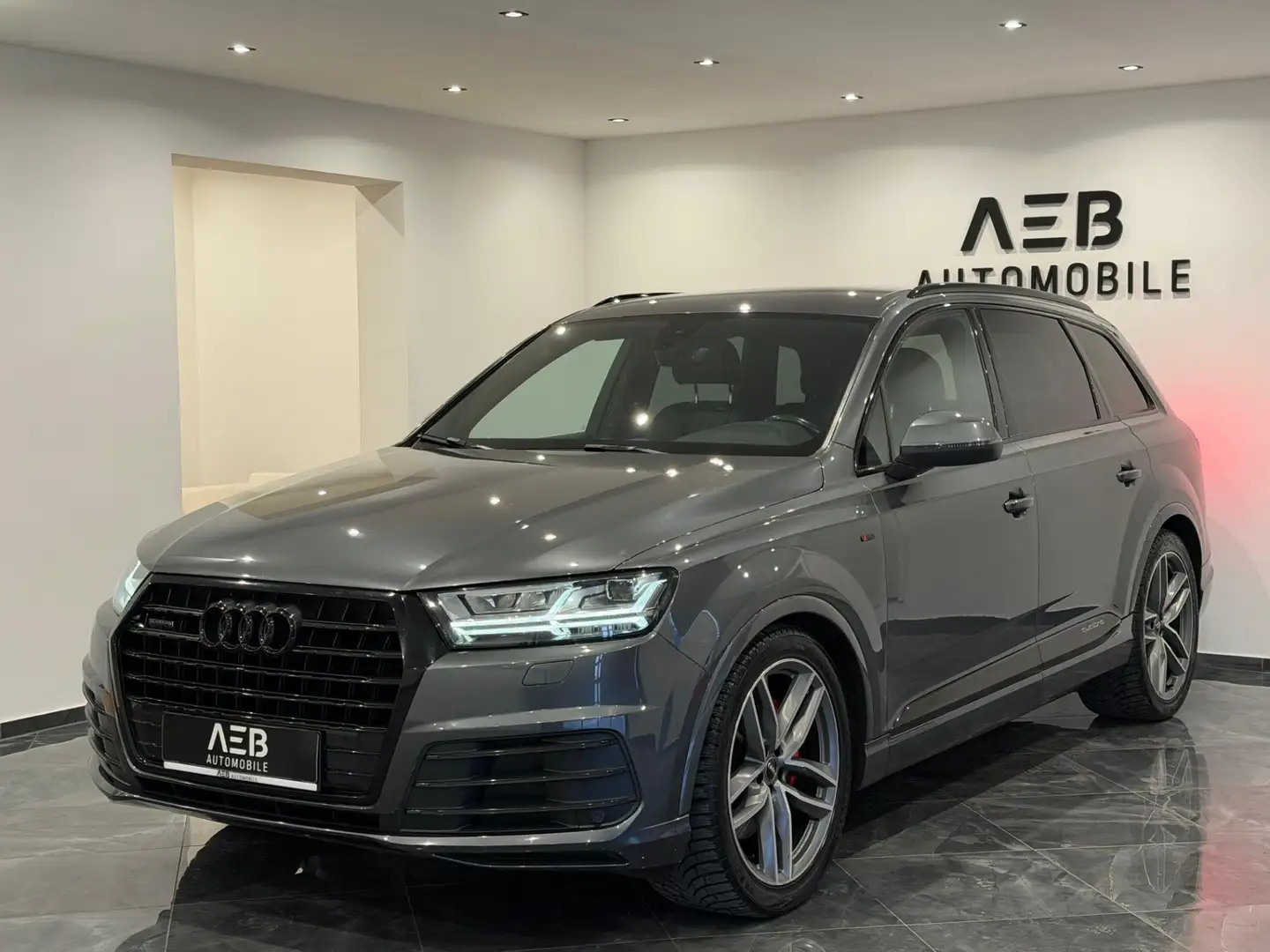Audi Q7 3.0 TDI Quattro**7 SITZER**3xS-LINE**RFK**AMBIENT Argent - 1