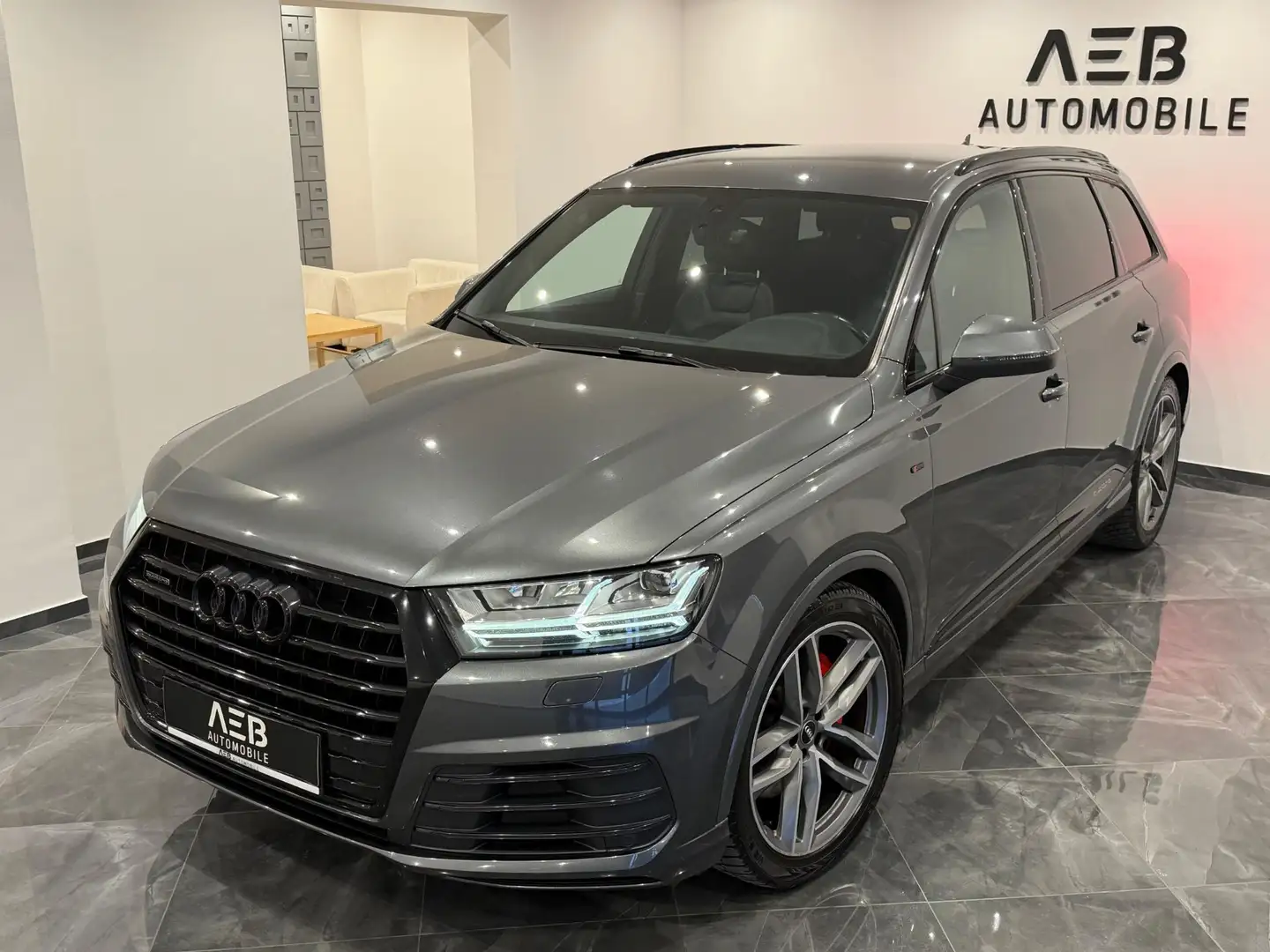 Audi Q7 3.0 TDI Quattro**7 SITZER**3xS-LINE**RFK**AMBIENT Argent - 2