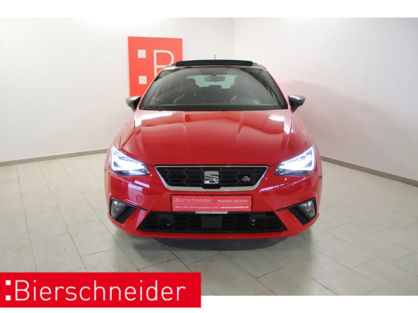 SEAT Ibiza 1.5 TSI DSG FR Black Ed. 18 AHK PANO KAMERA Rot - 2