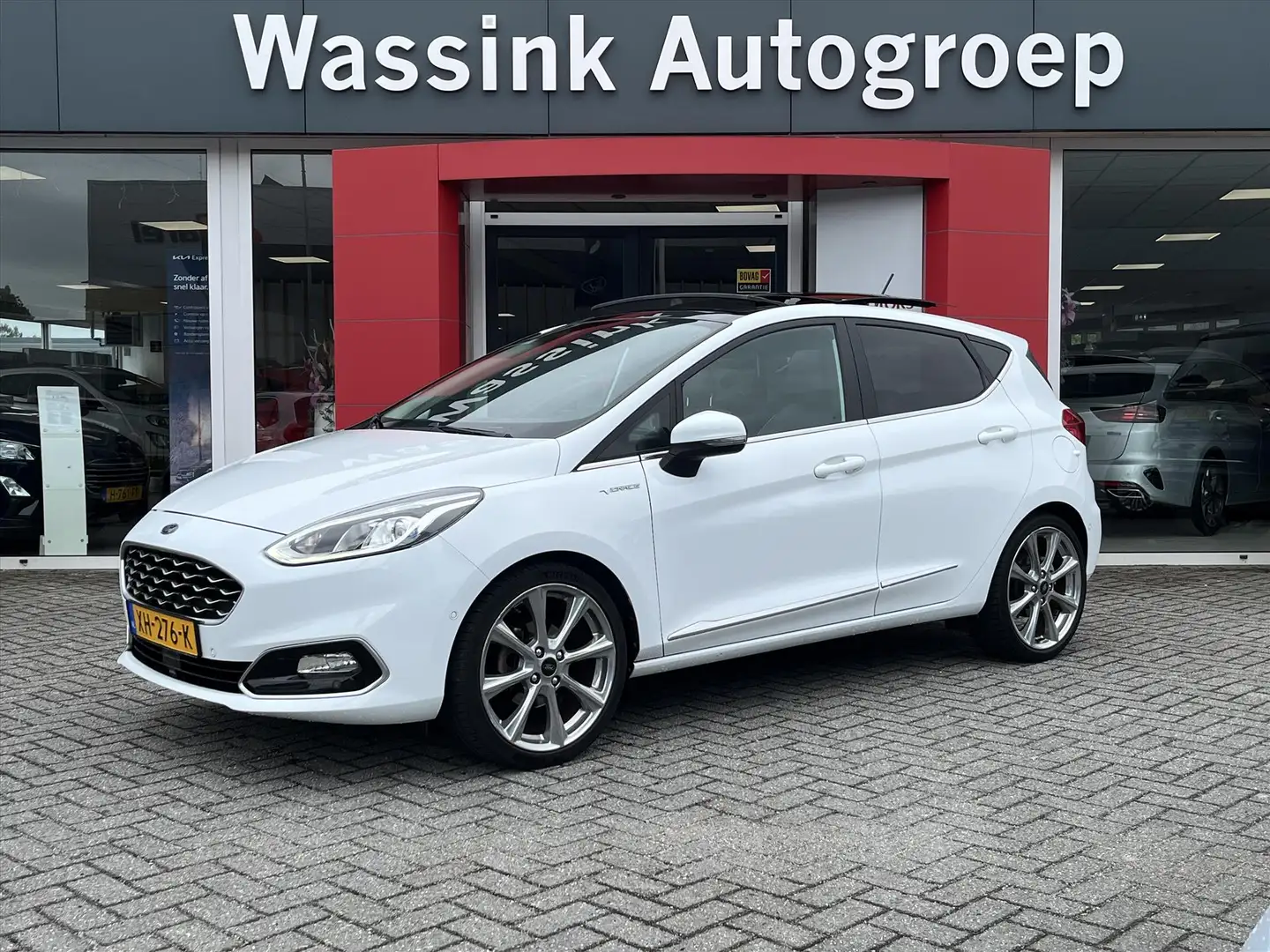 Ford Fiesta 1.0 EcoBoost 125pk 5dr Vignale | Stoel/ Stuur verw Wit - 2