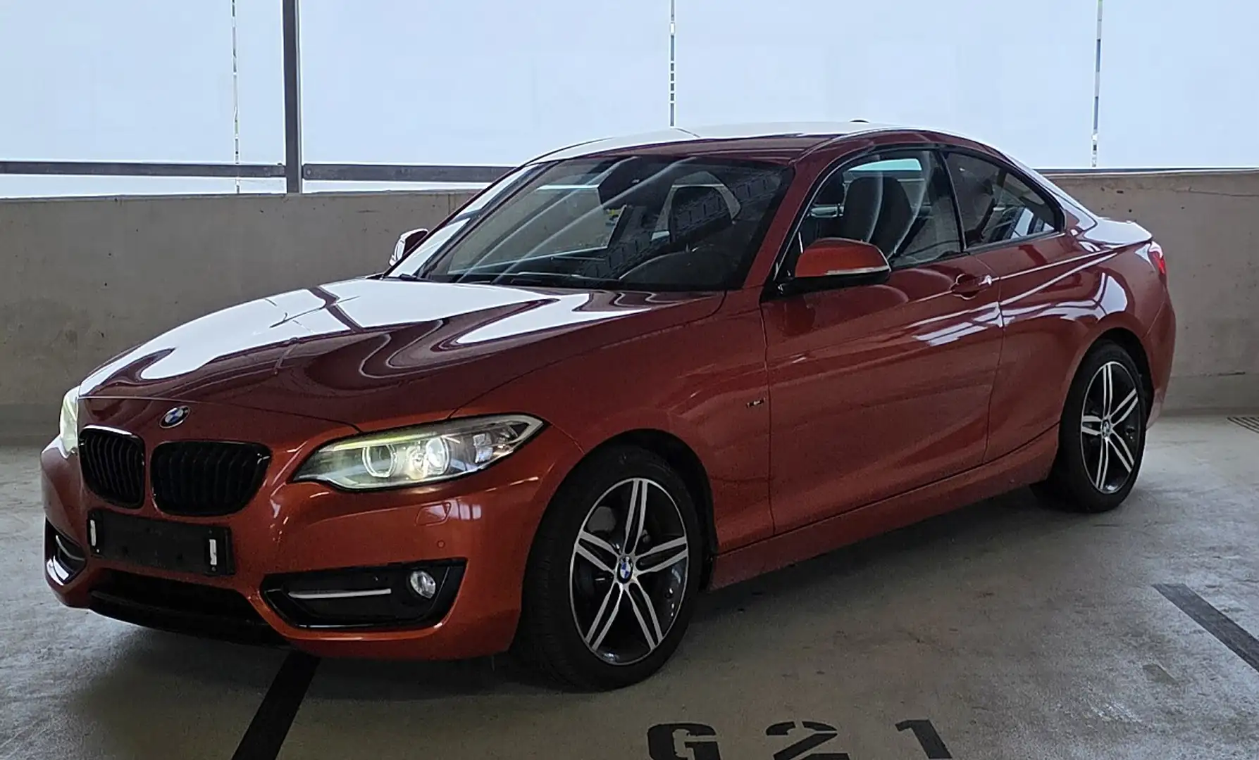 BMW 220 d Coupé Aut. Orange - 1